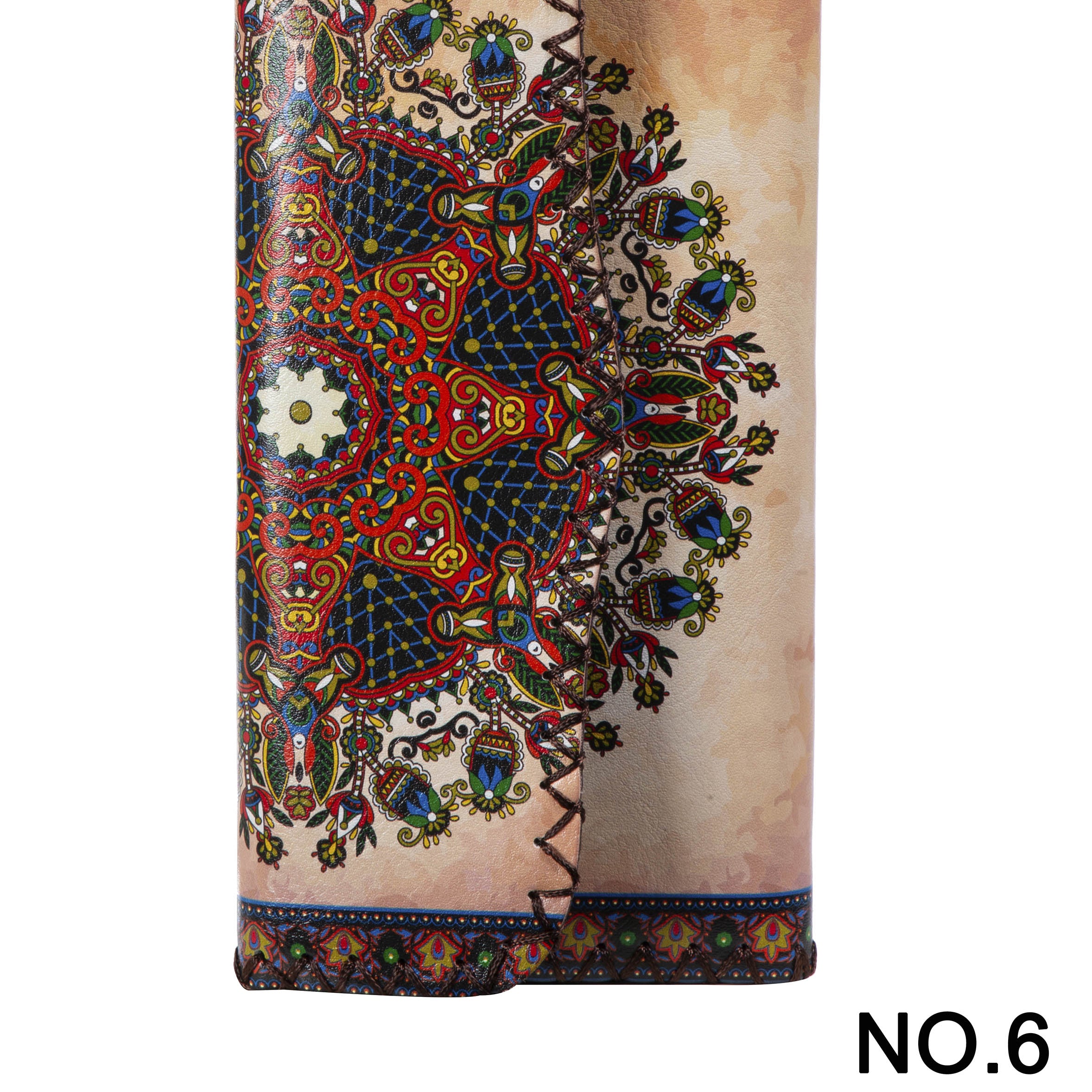 Ethnic Print Hand Stitch Wallet HB0582 -NO.6