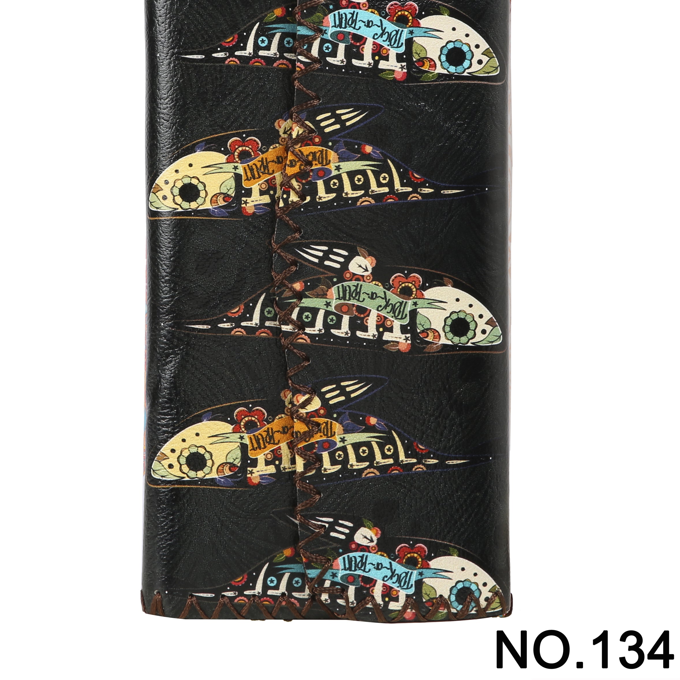 Cartera con estampado de pez salmón HB0582 - N.º 134