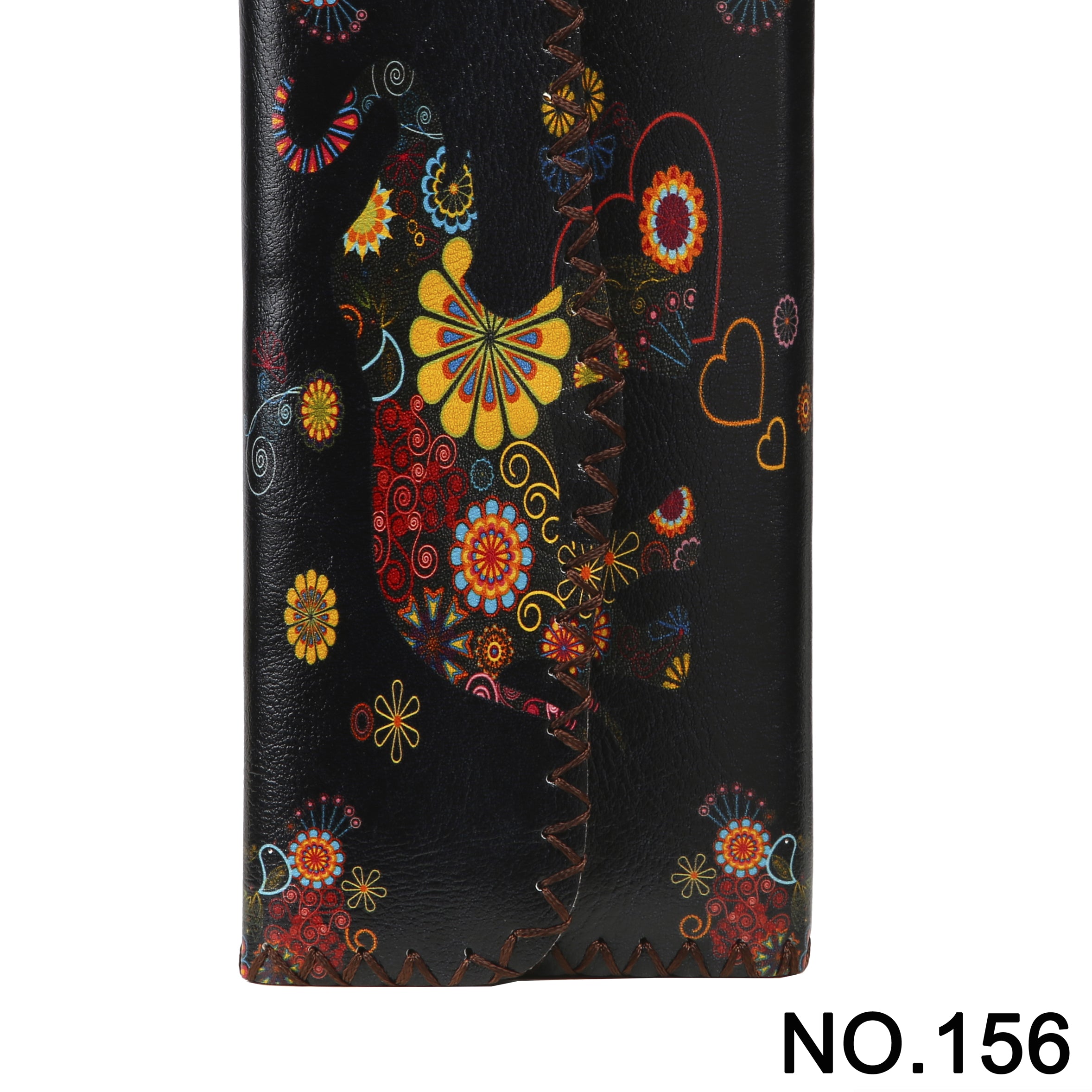 Cartera con estampado de elefantes florales HB0582 - N.º 156