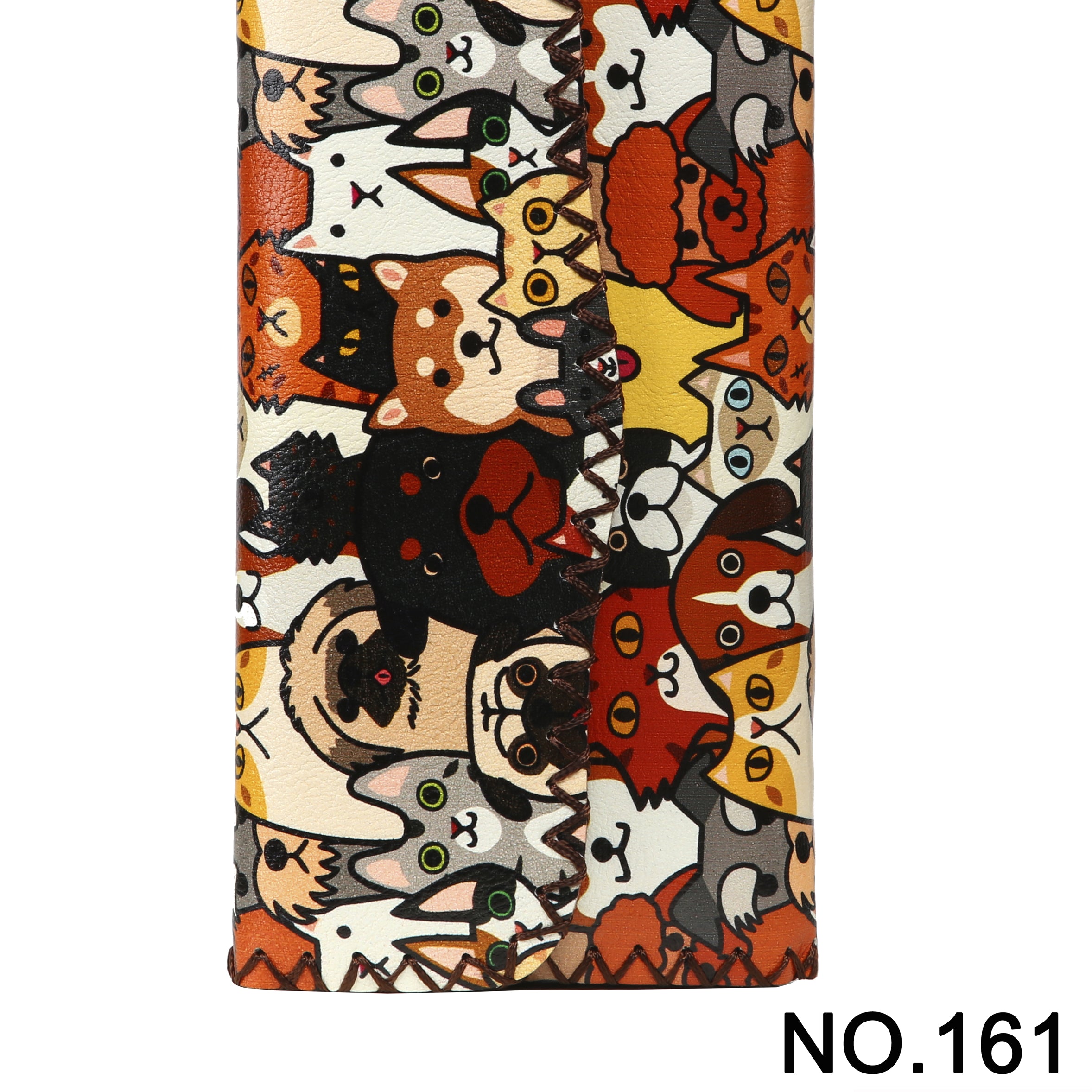 Puppy Print Hand Stitch Wallet HB0582 - NO.161