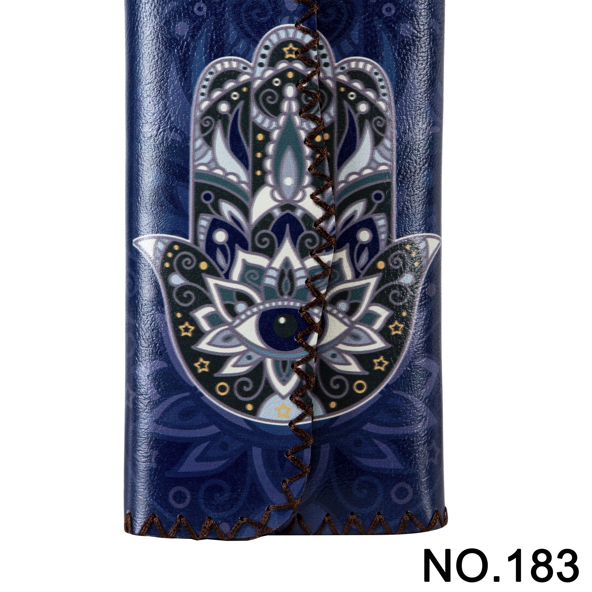 Fatima Palm Print Hand Stitch Wallet HB0582 - NO.183