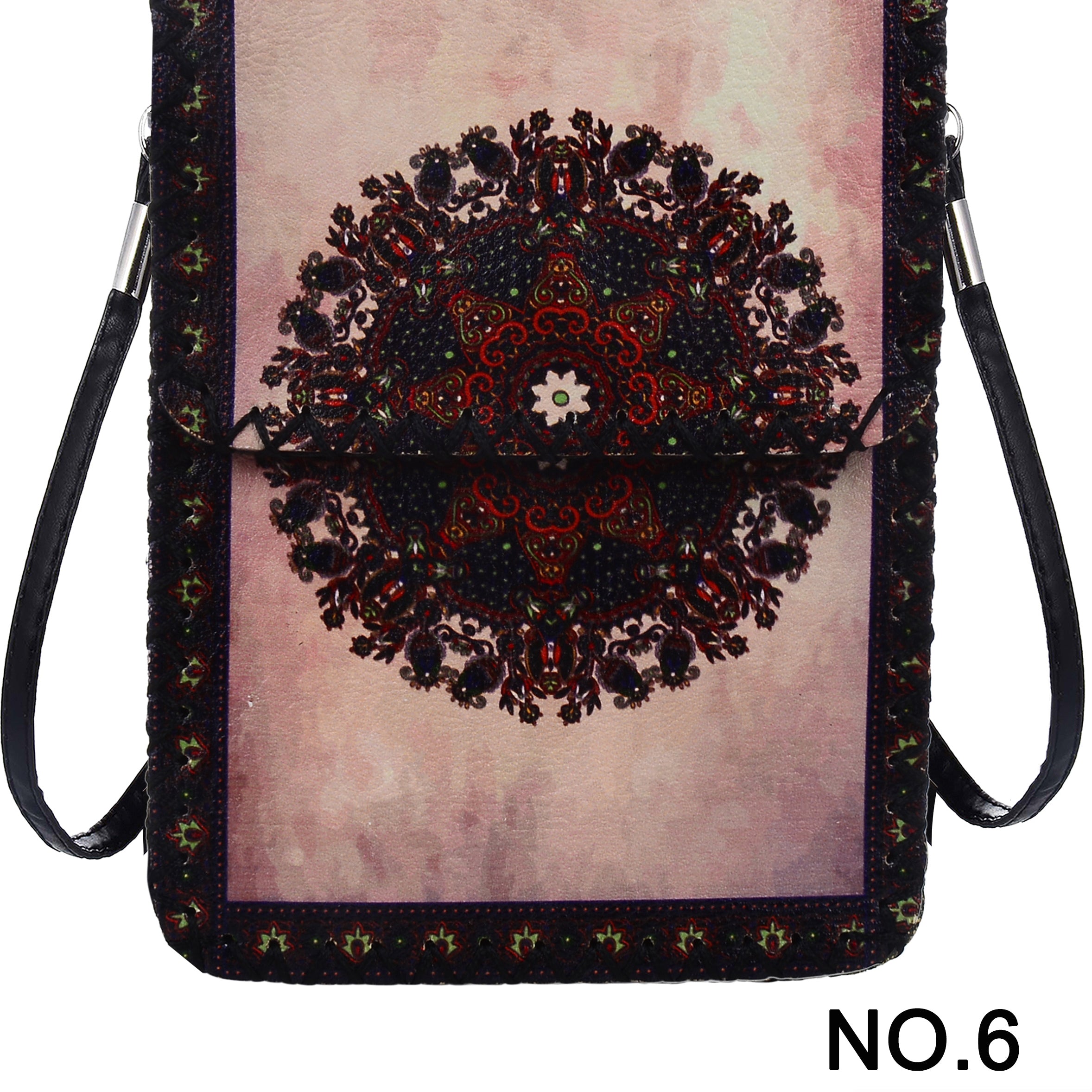 Ethnic Pattern Hand Stitch Crossbody Bag HB0580-NO.6