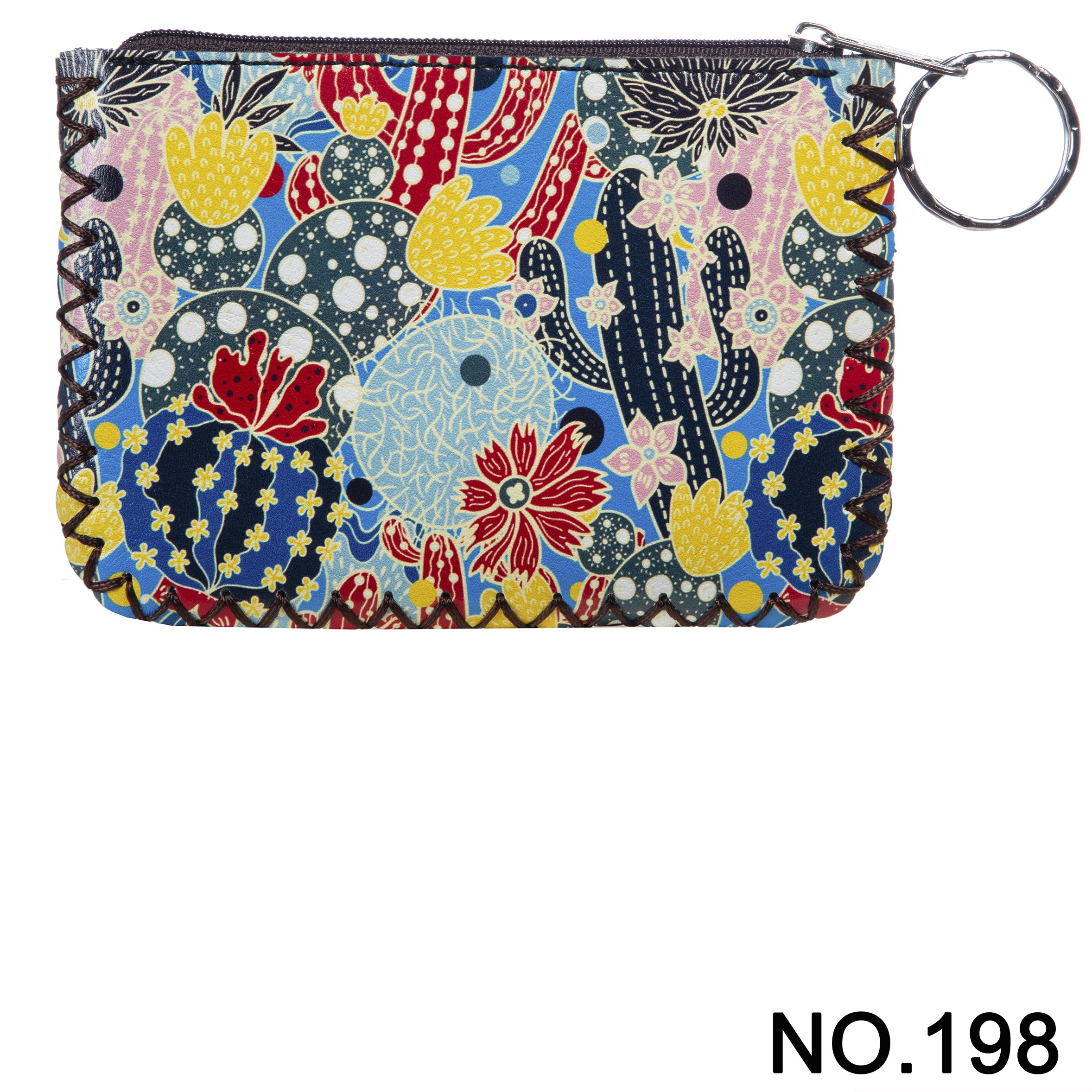 Monedero con estampado de cactus HB0665 - N.º 198