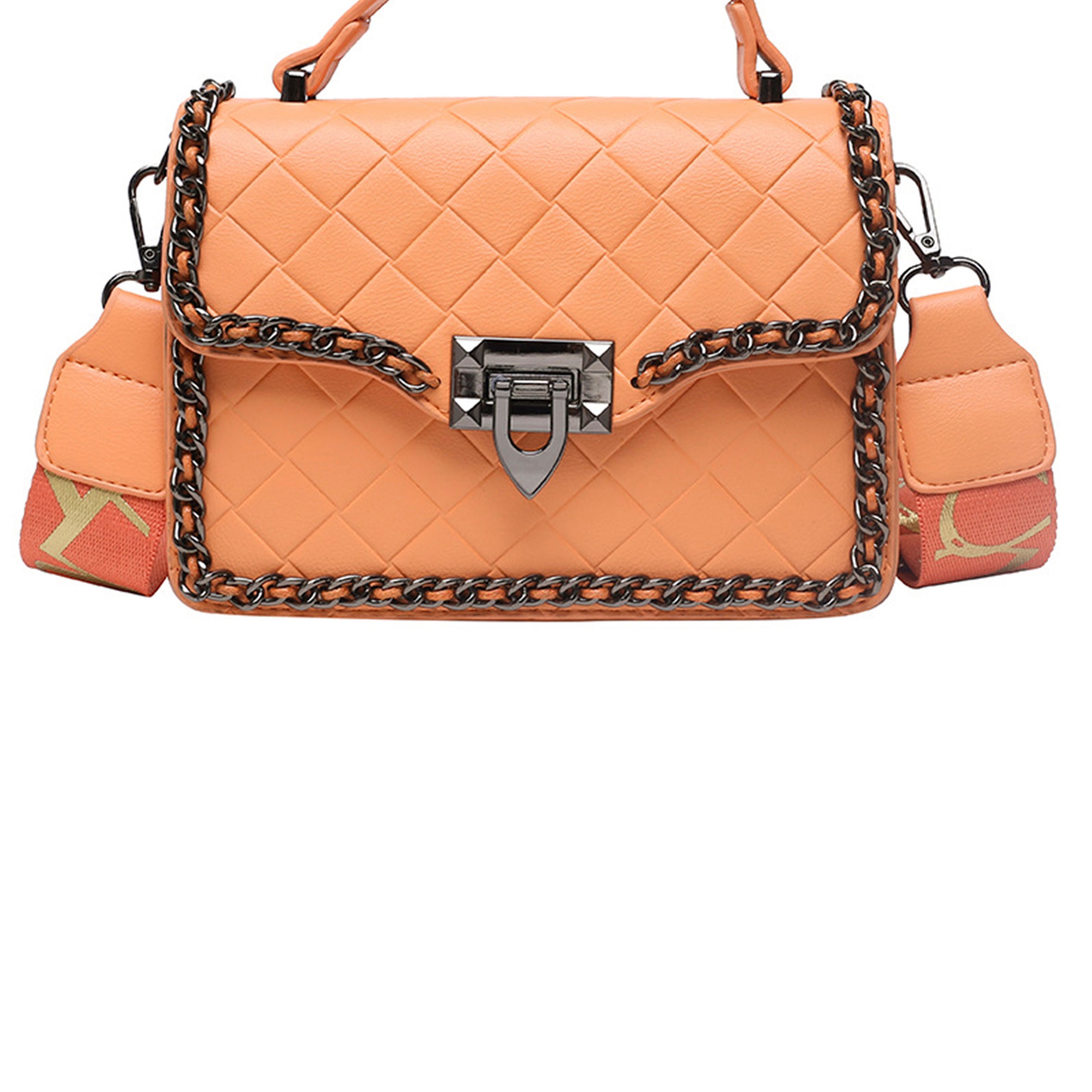 Diamond Lattice Crossbody Bags HB0872