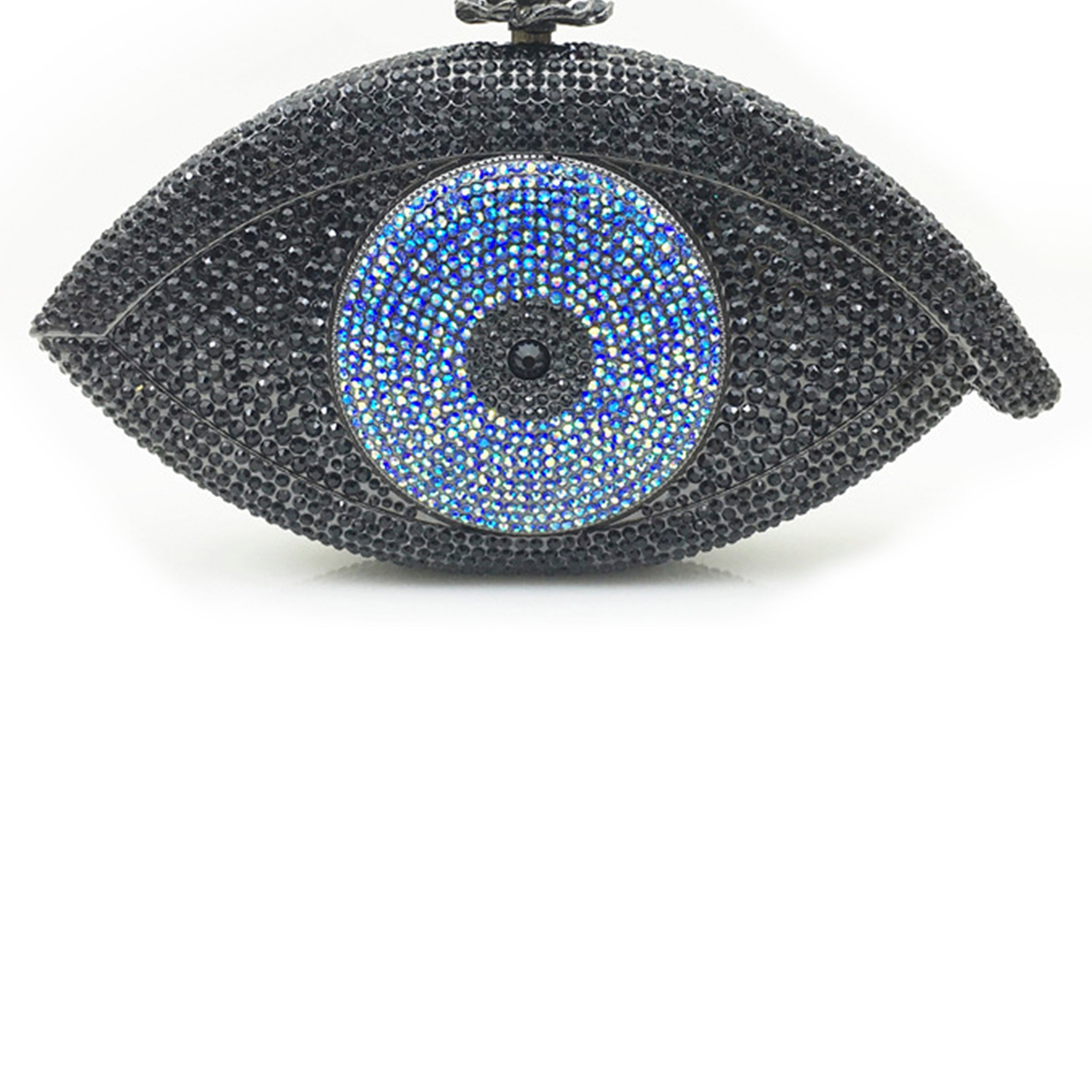 Bolsos de mano con diamantes de imitación contra el mal de ojo HB0959