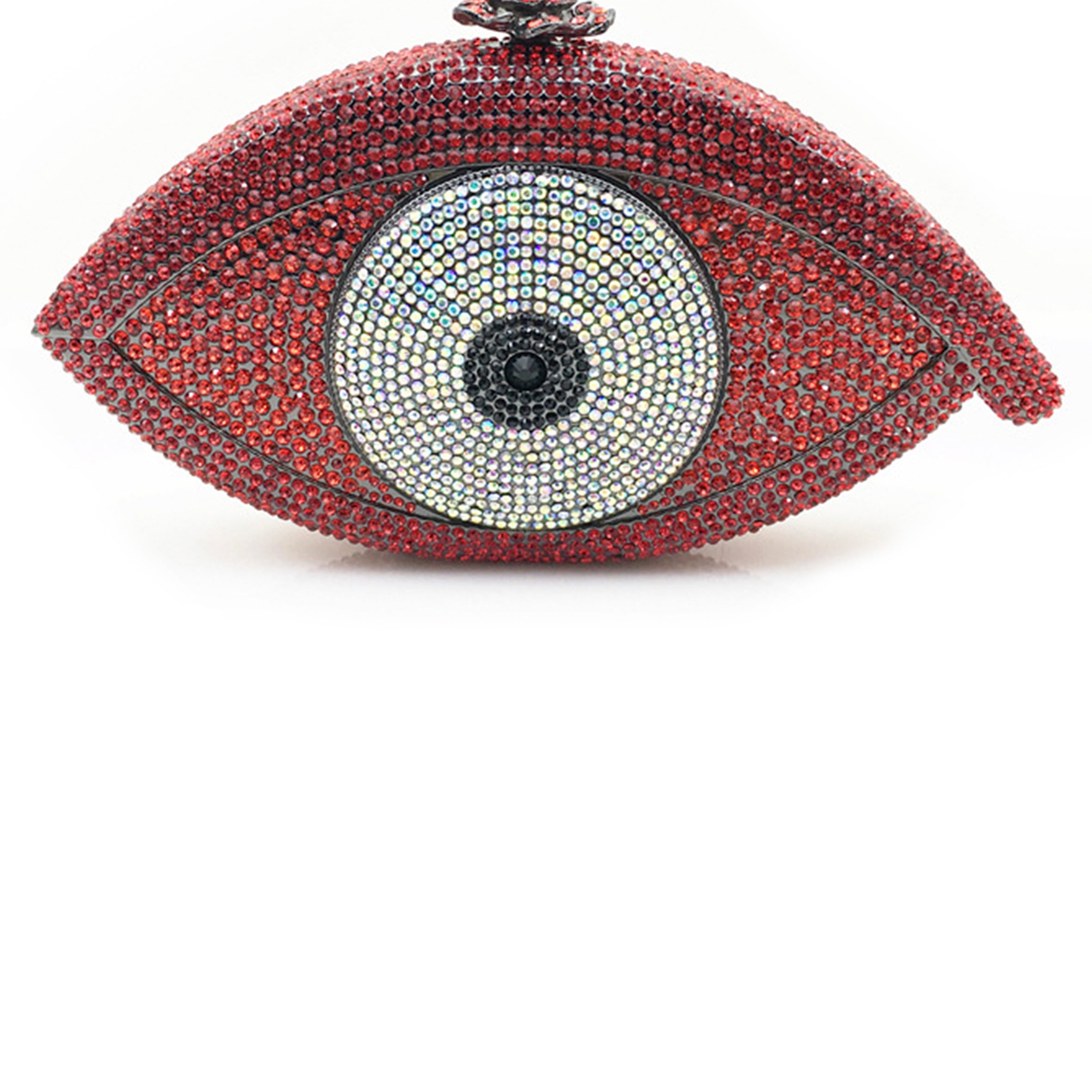 Bolsos de mano con diamantes de imitación contra el mal de ojo HB0959