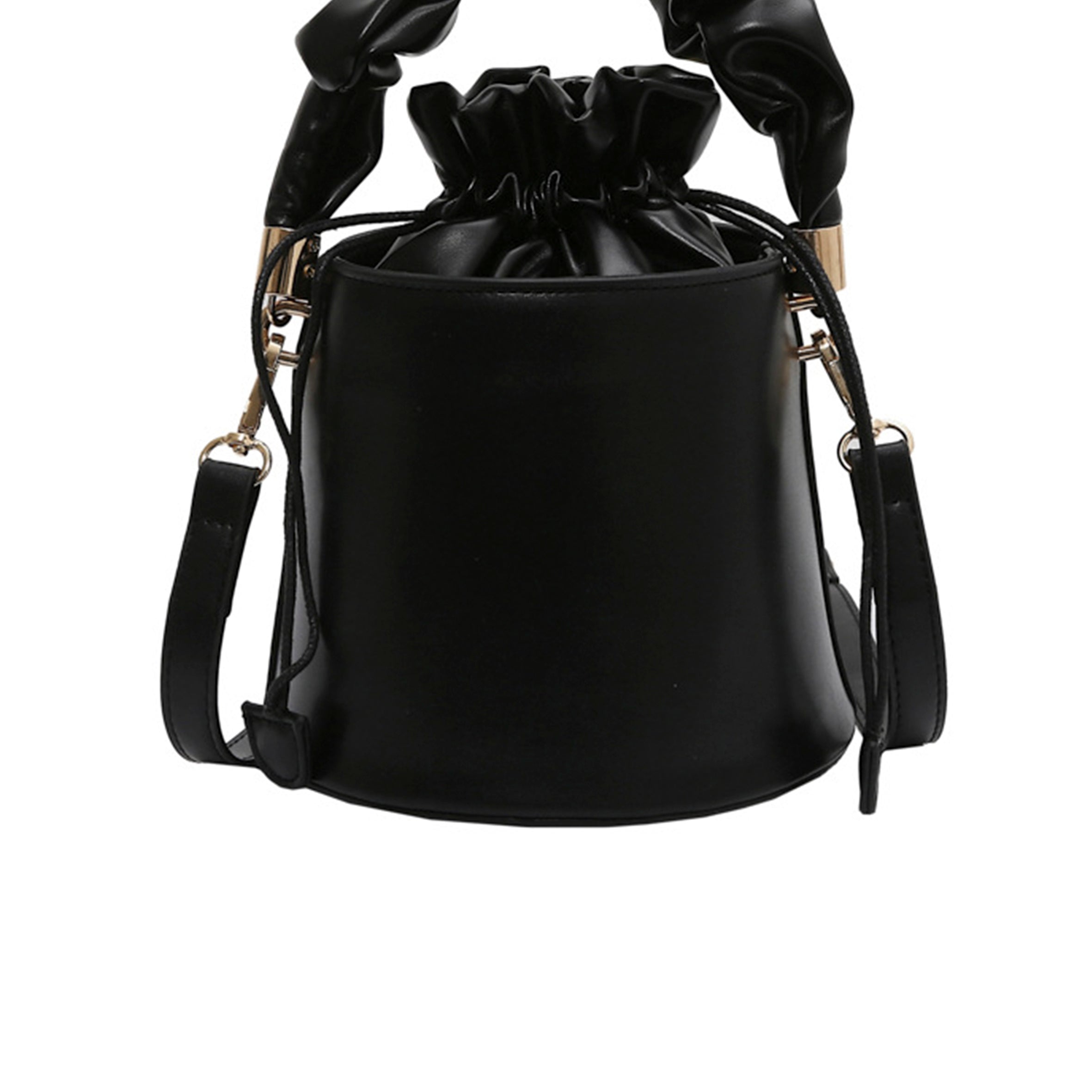 Pu Leather Bucket Bag HB1335
