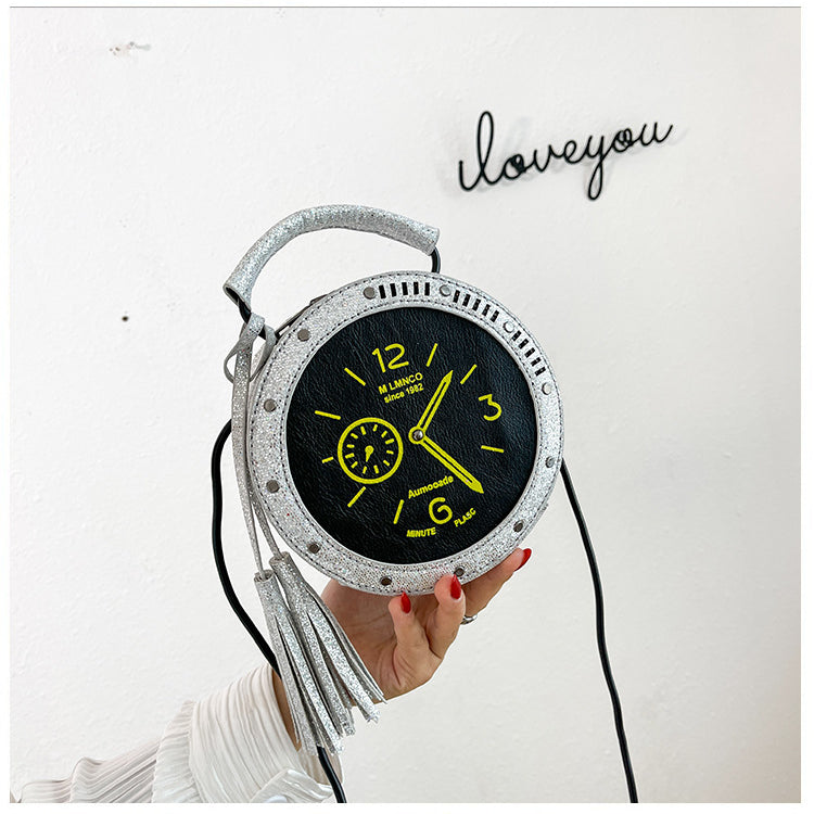 Watch Tassel Pu Leather Crossbody HB1528