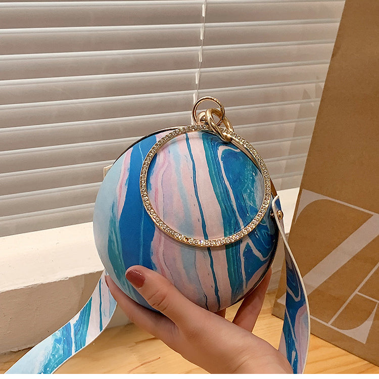 Bolsa de acrílico con bolas multicolores HB1649