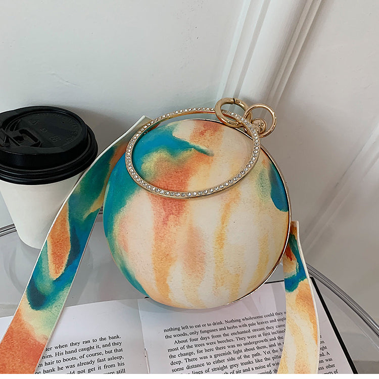 Bolsa de acrílico con bolas multicolores HB1649