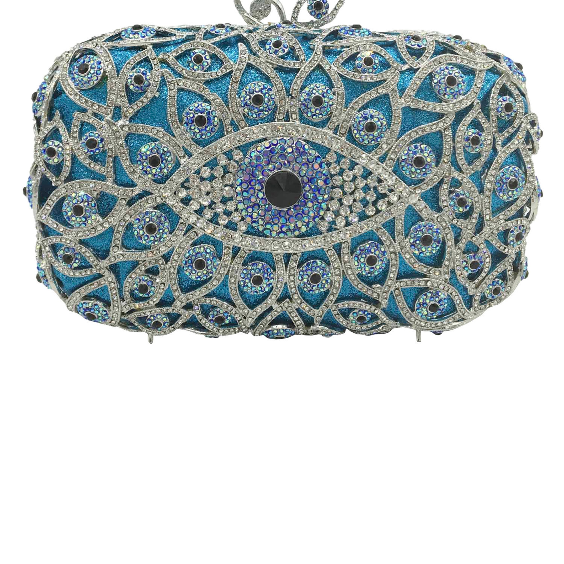 Evil Eye Rhinestone Evening Bag HB1927