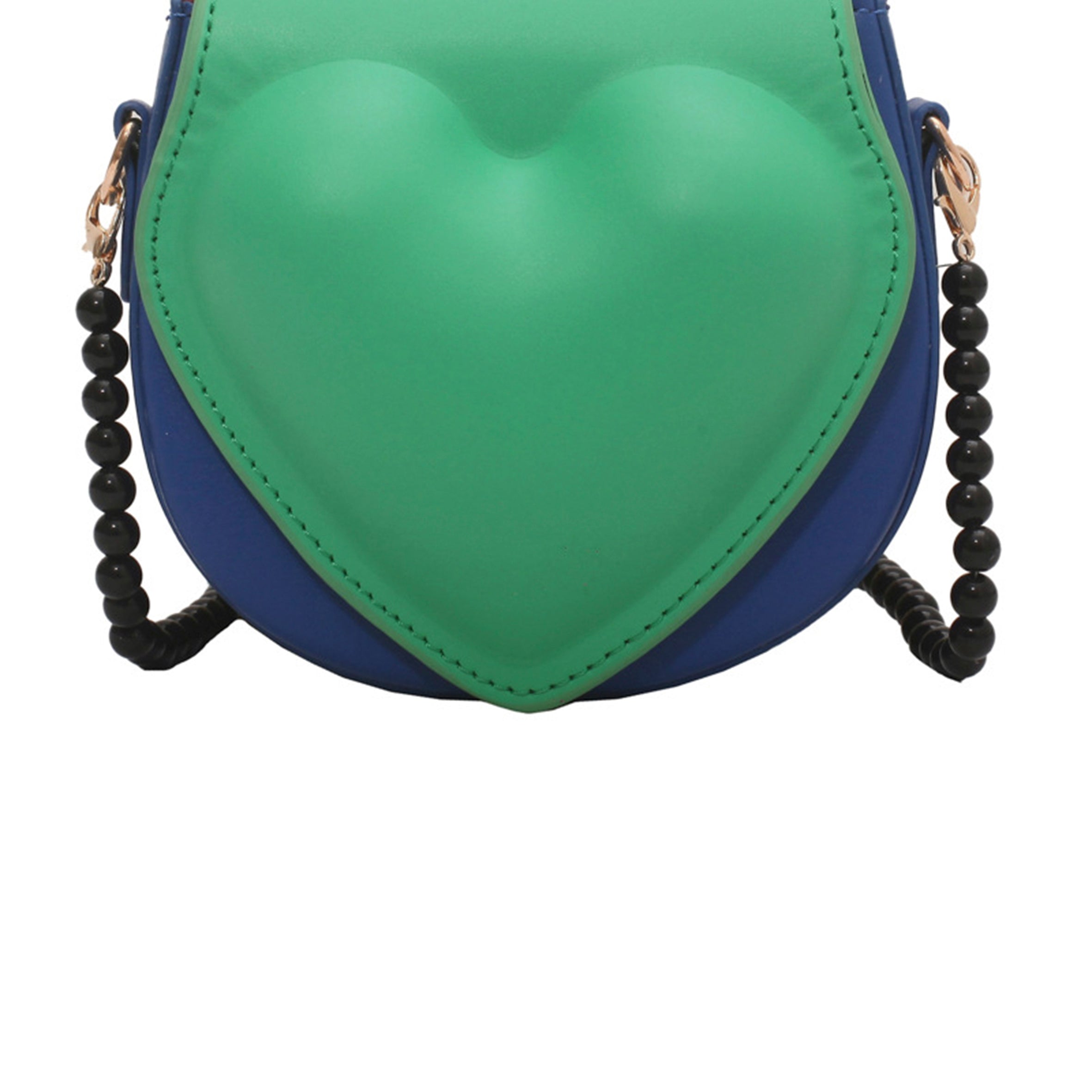 Bolso de piel con forma de corazón HB1967