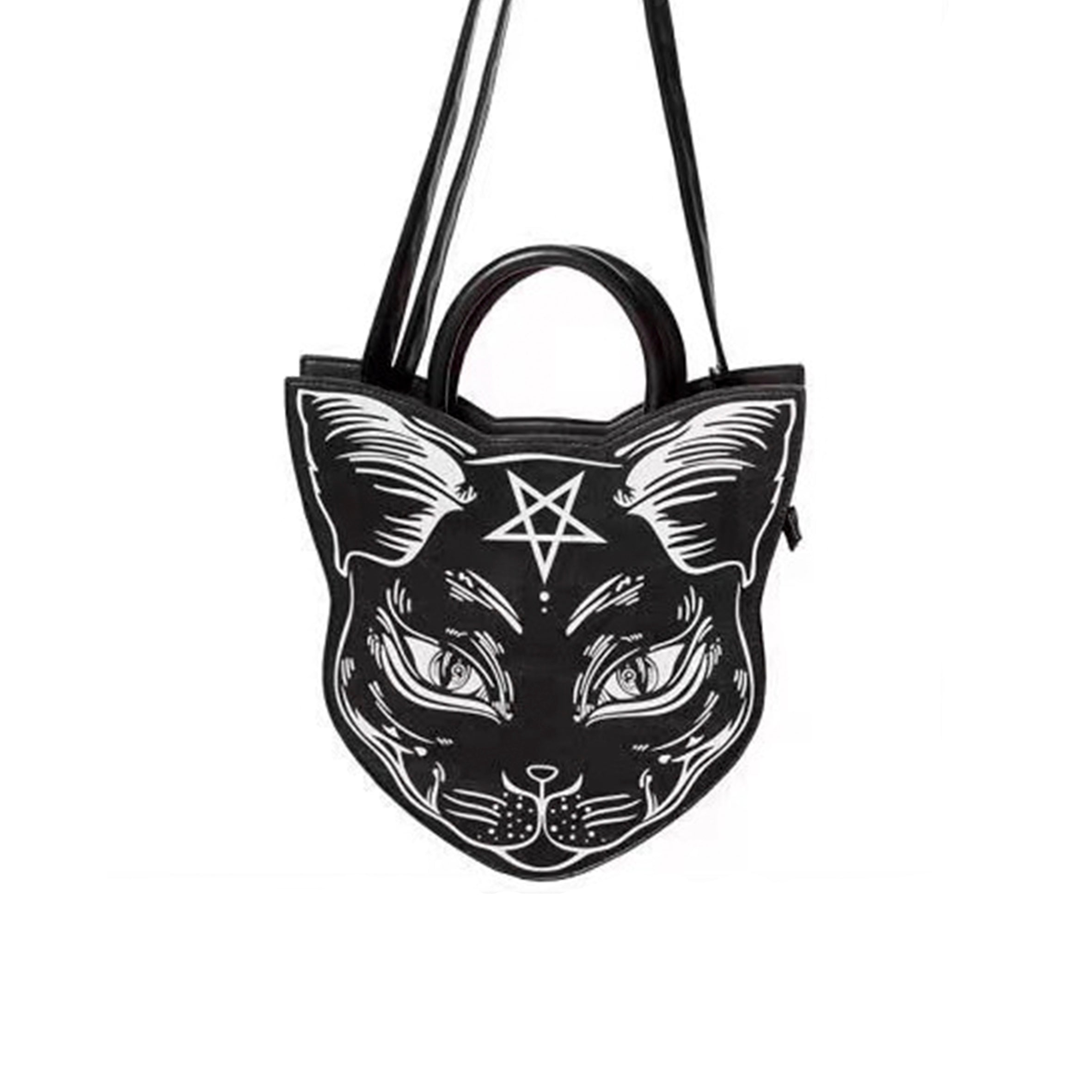 Cat Pu Leather Crossbody Bag HB2104