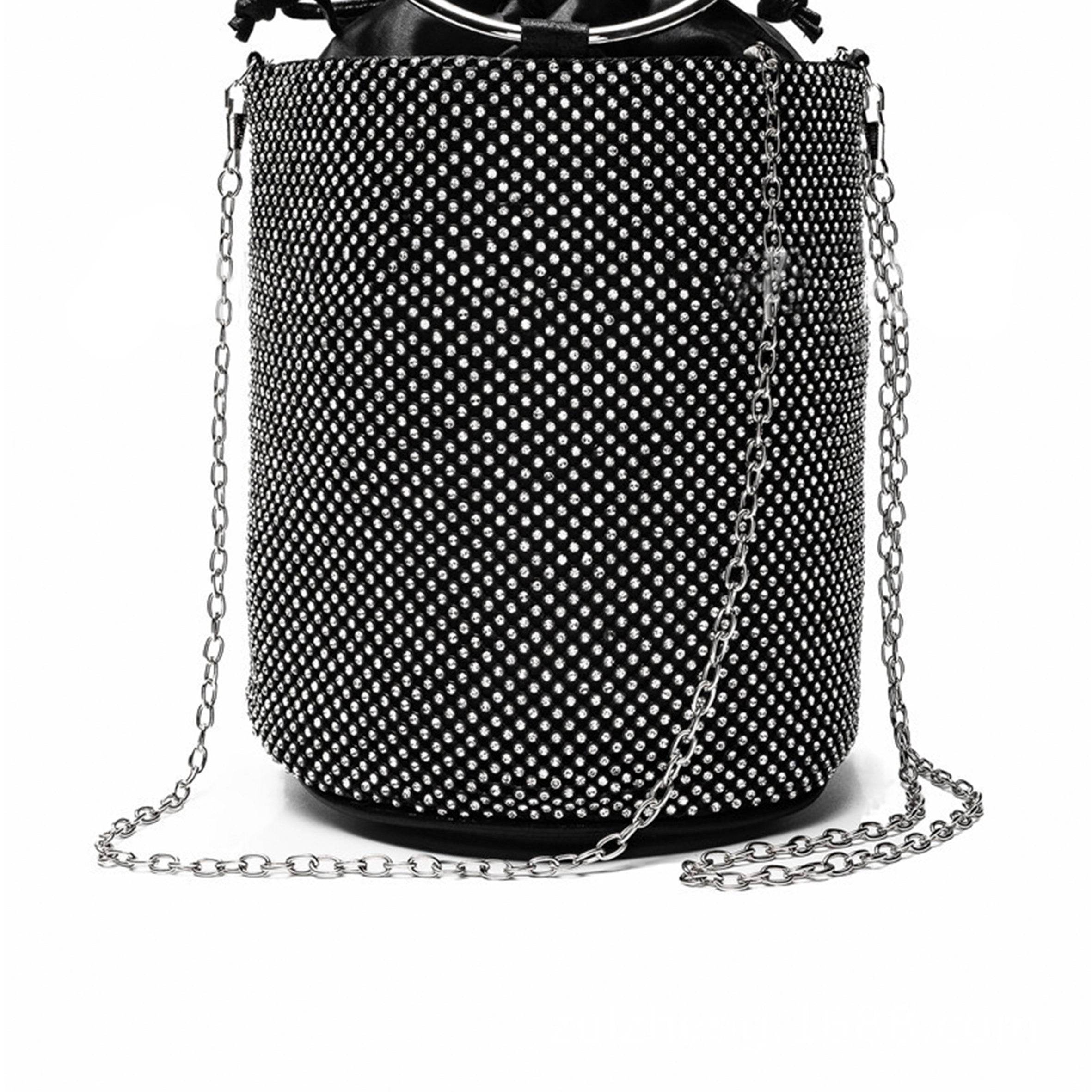 Bucket Rhinestone Evening Bag HB2251