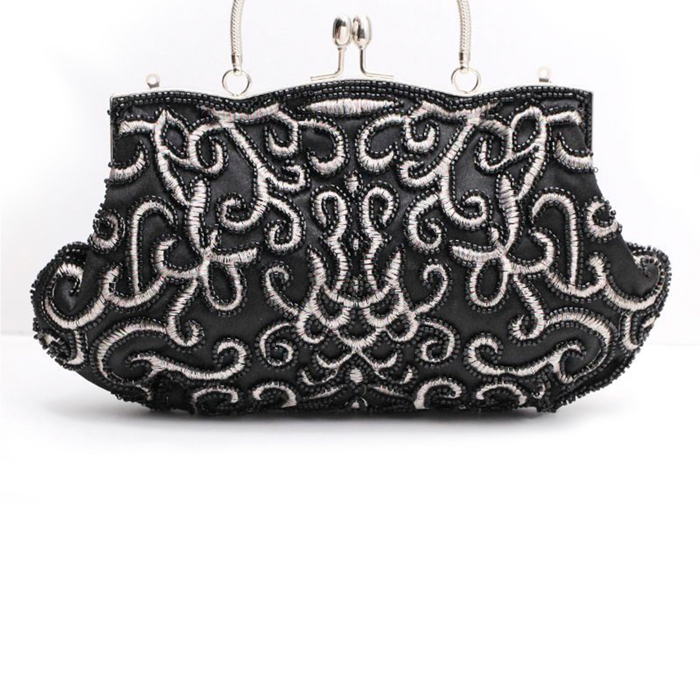Embroidered Beaded Evening Bag HB2267