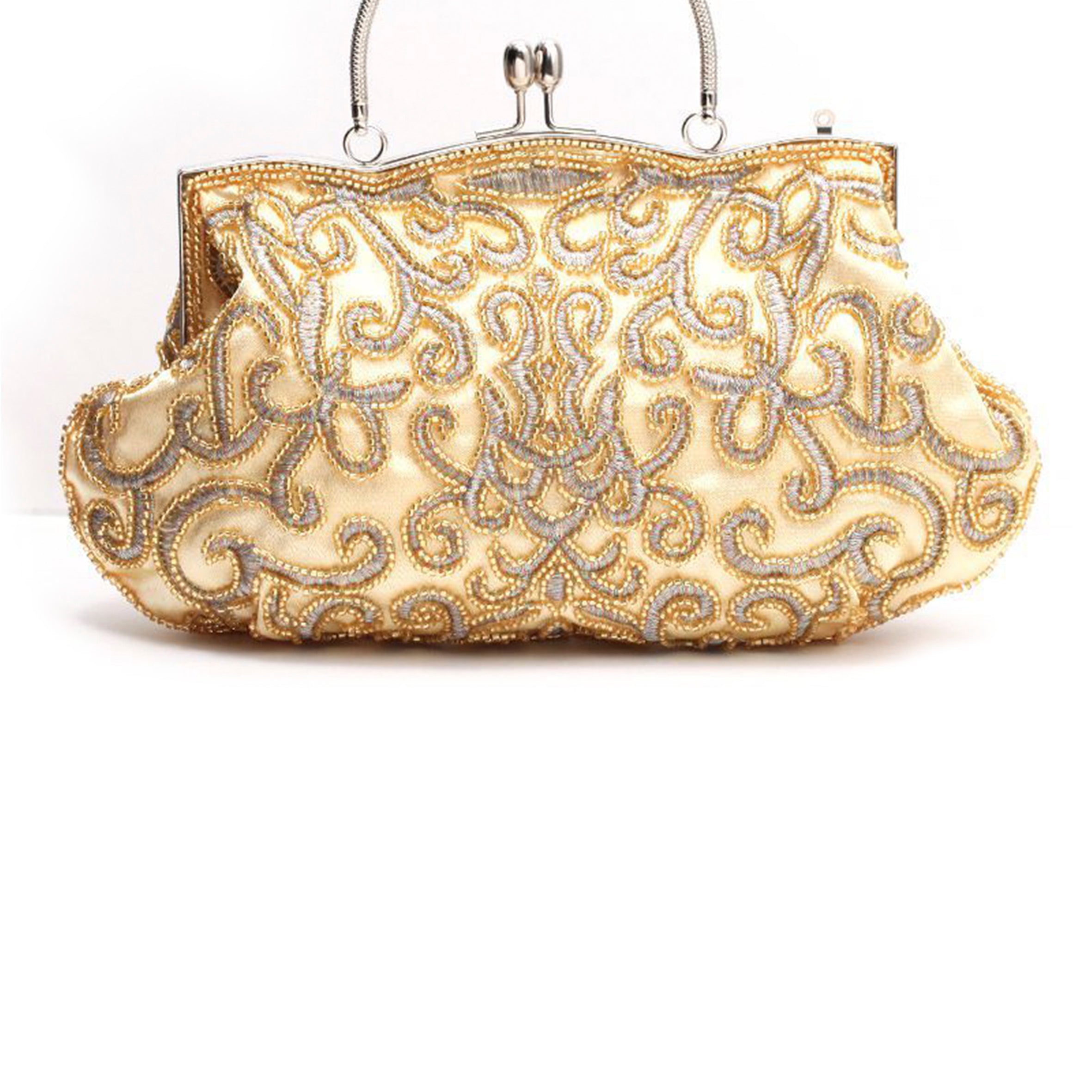 Embroidered Beaded Evening Bag HB2267