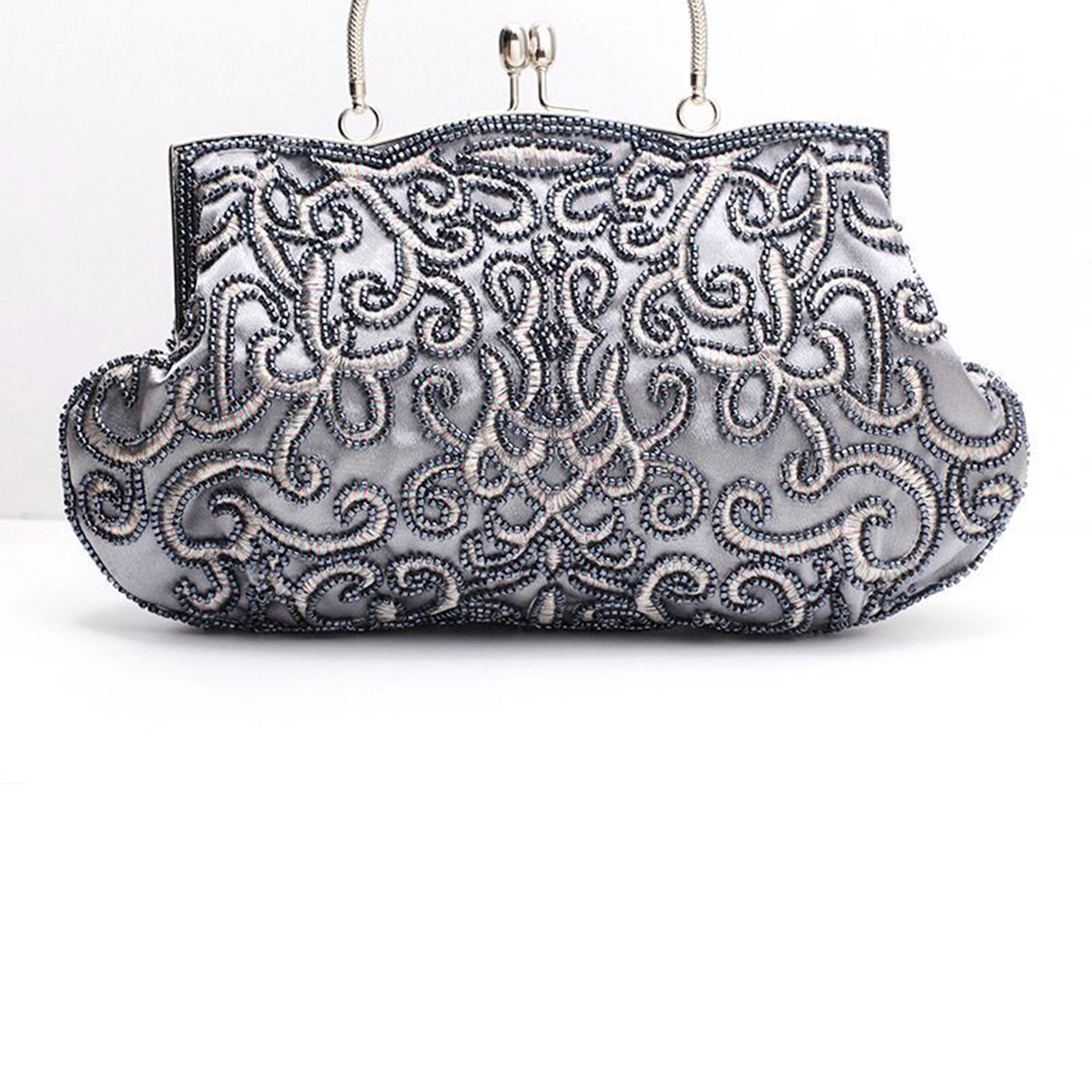 Embroidered Beaded Evening Bag HB2267