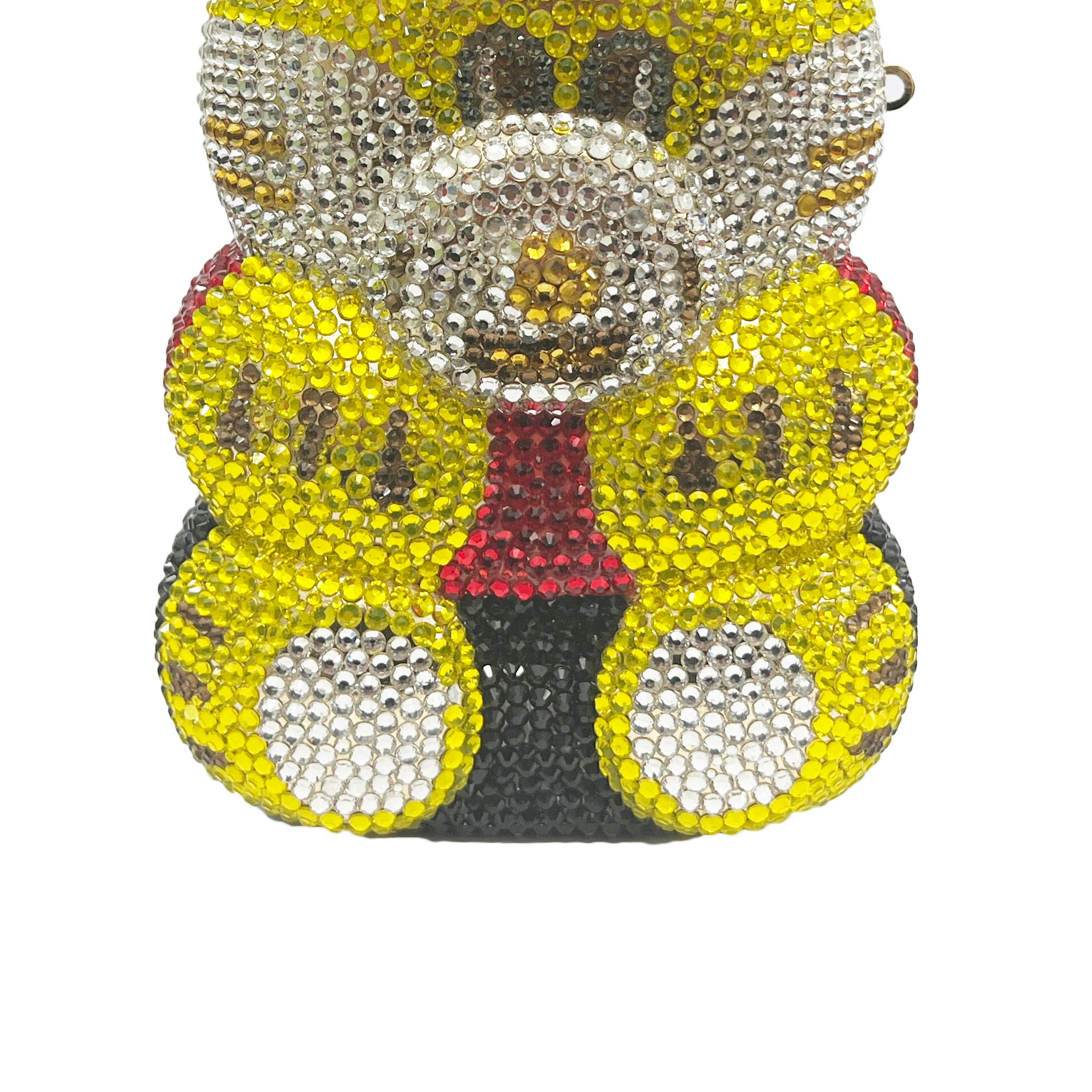 Bolso de noche con diamantes de imitación de tigre HB2414