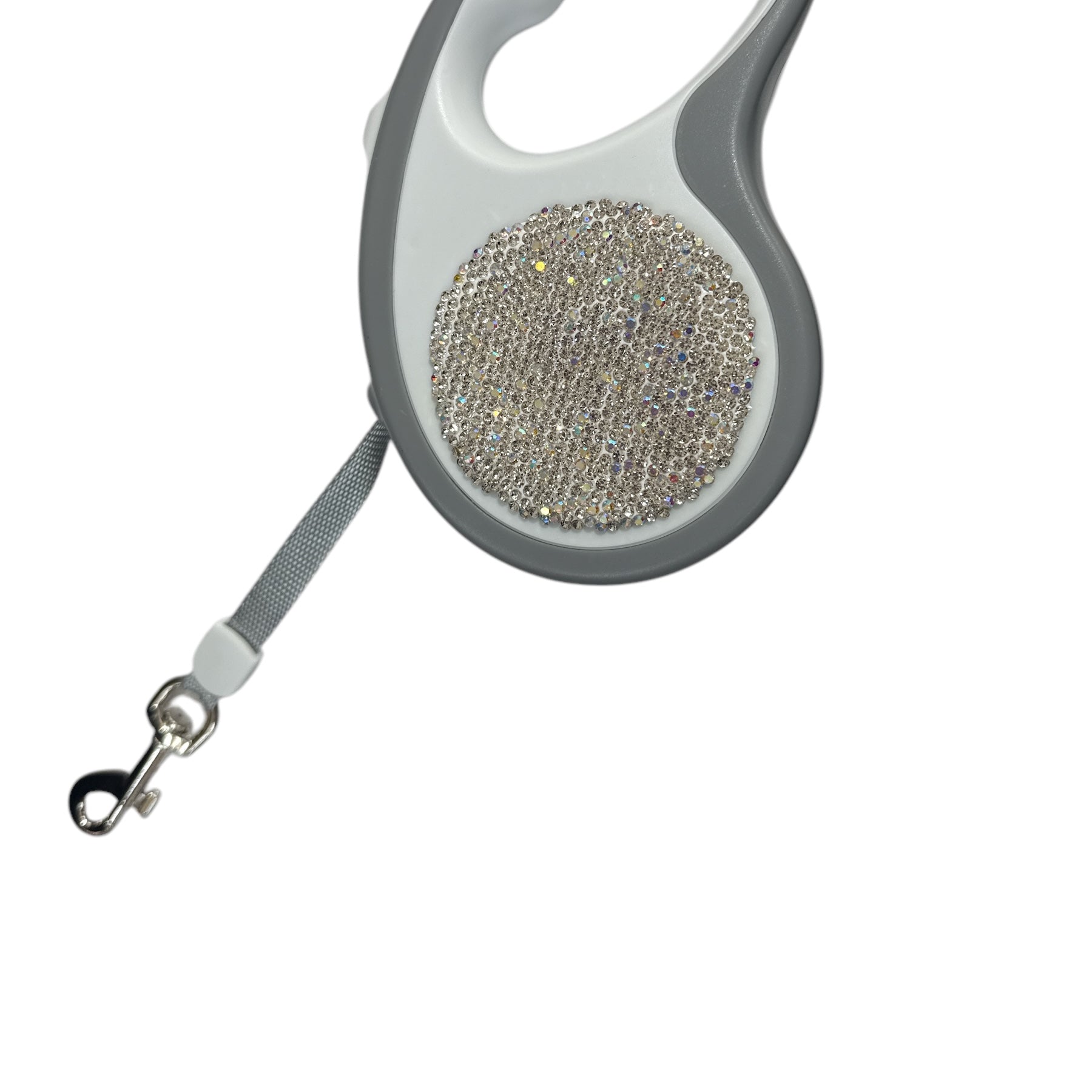 Ceramic Rhinestone Retractable Leash CR0004