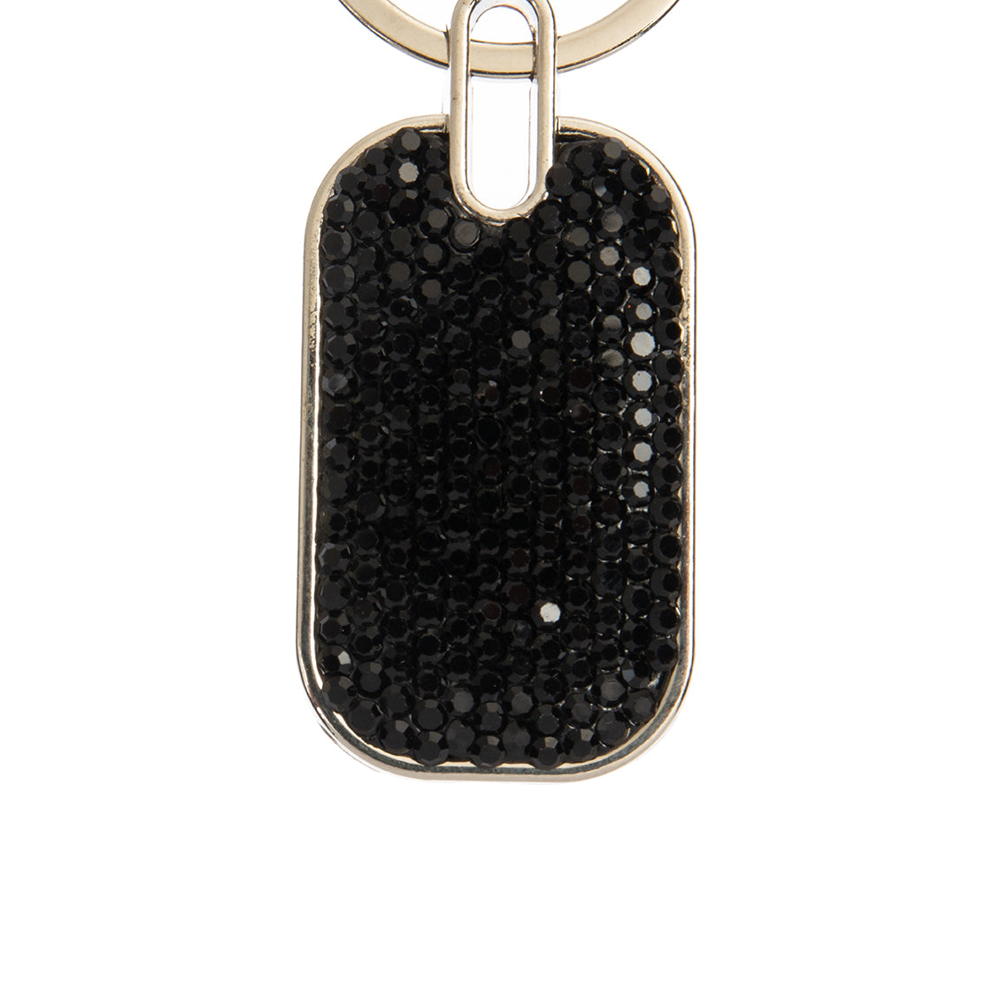 Ceramic Rhinestone Rectangle Keychain K1342