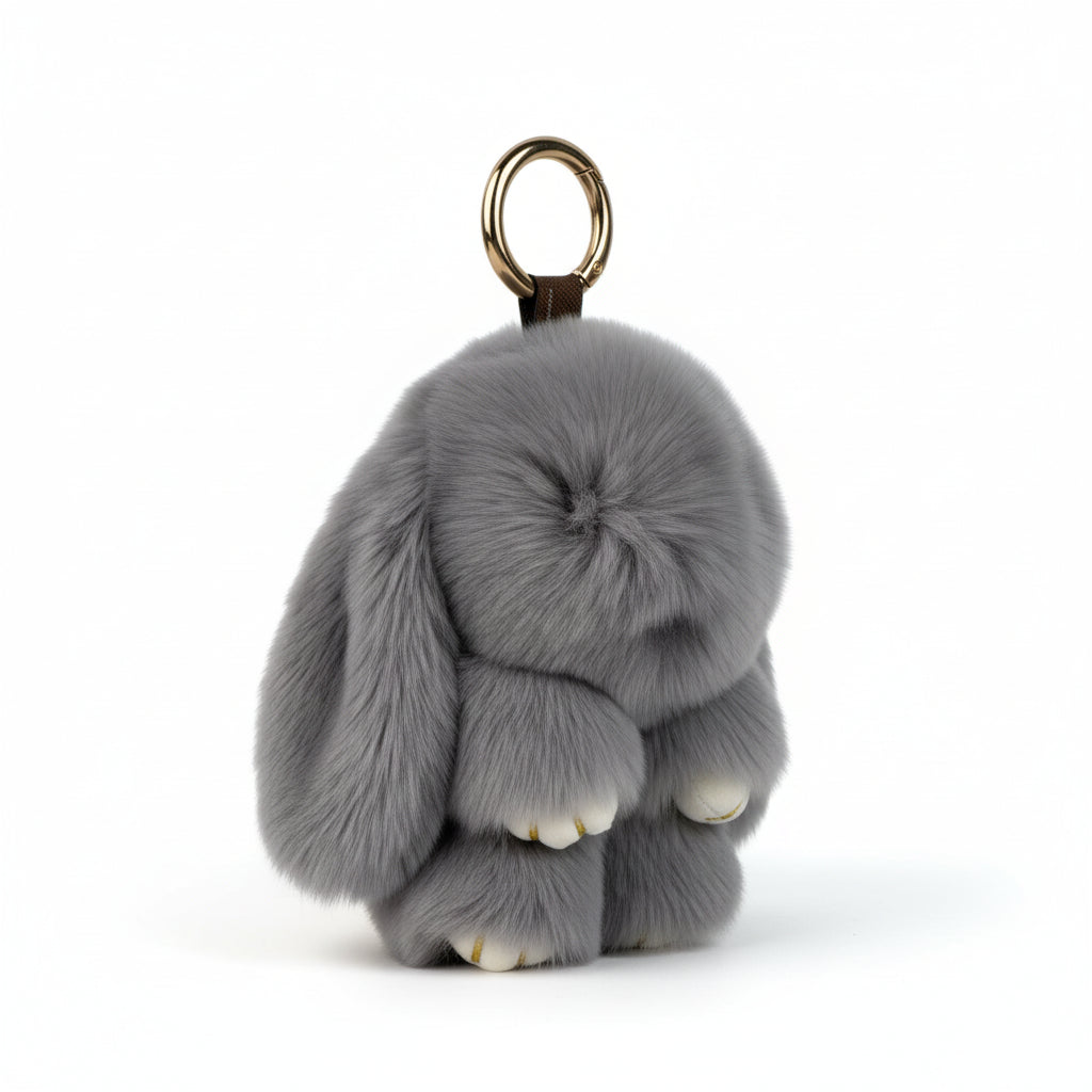 Rabbit Plush Keychain K1447