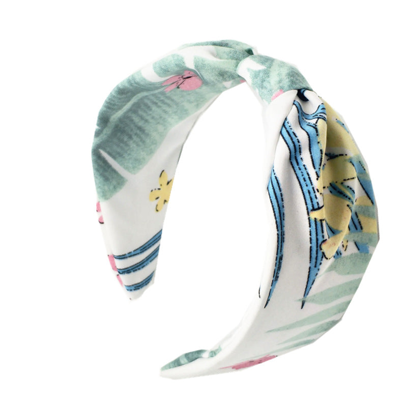 Flora Printed Headband L2389