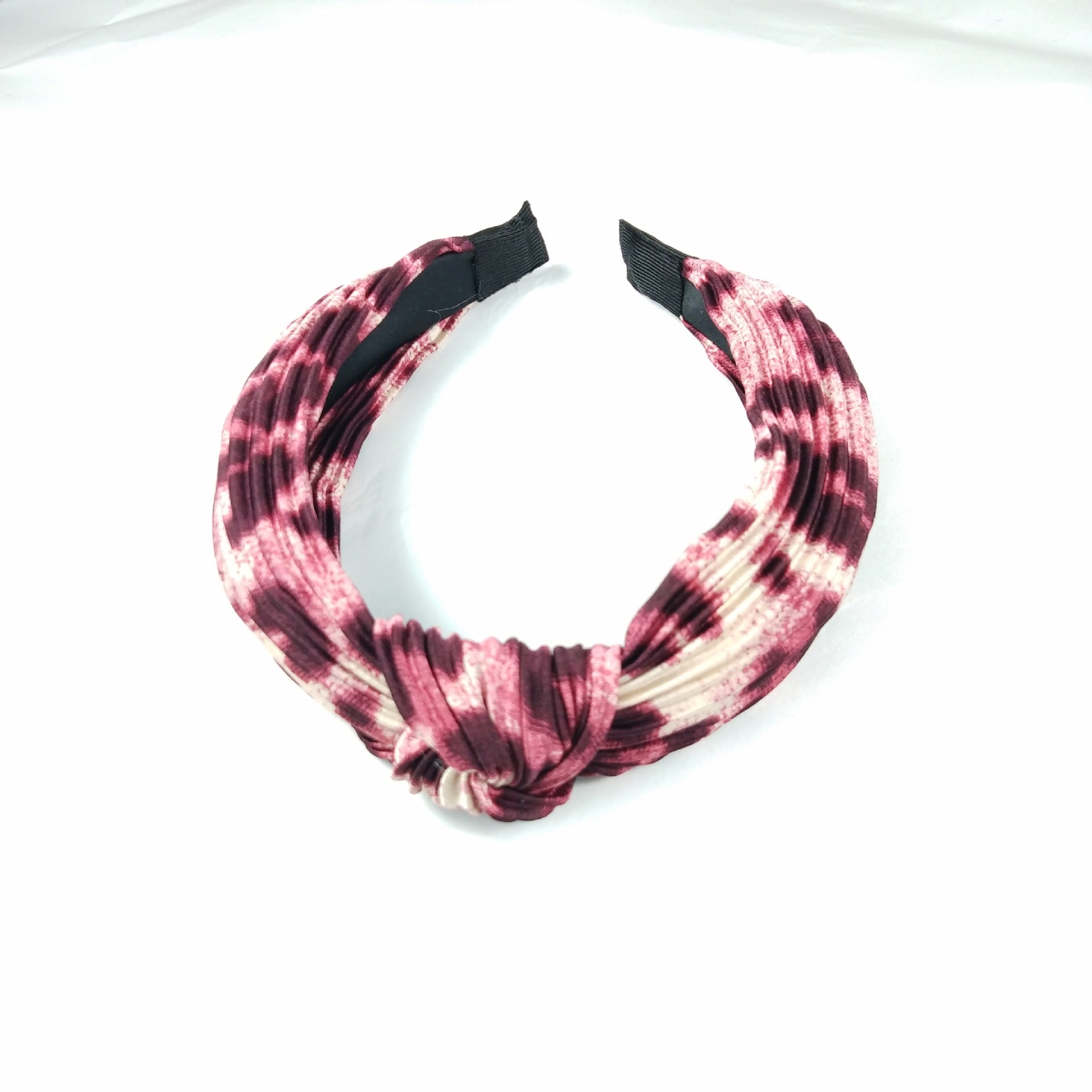 Animal Printed Pleated Headband L2529