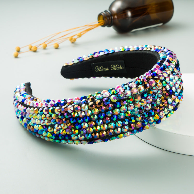 Rhinestone Sponge Headband L2599