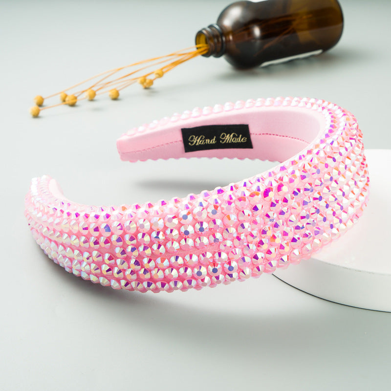 Rhinestone Sponge Headband L2599