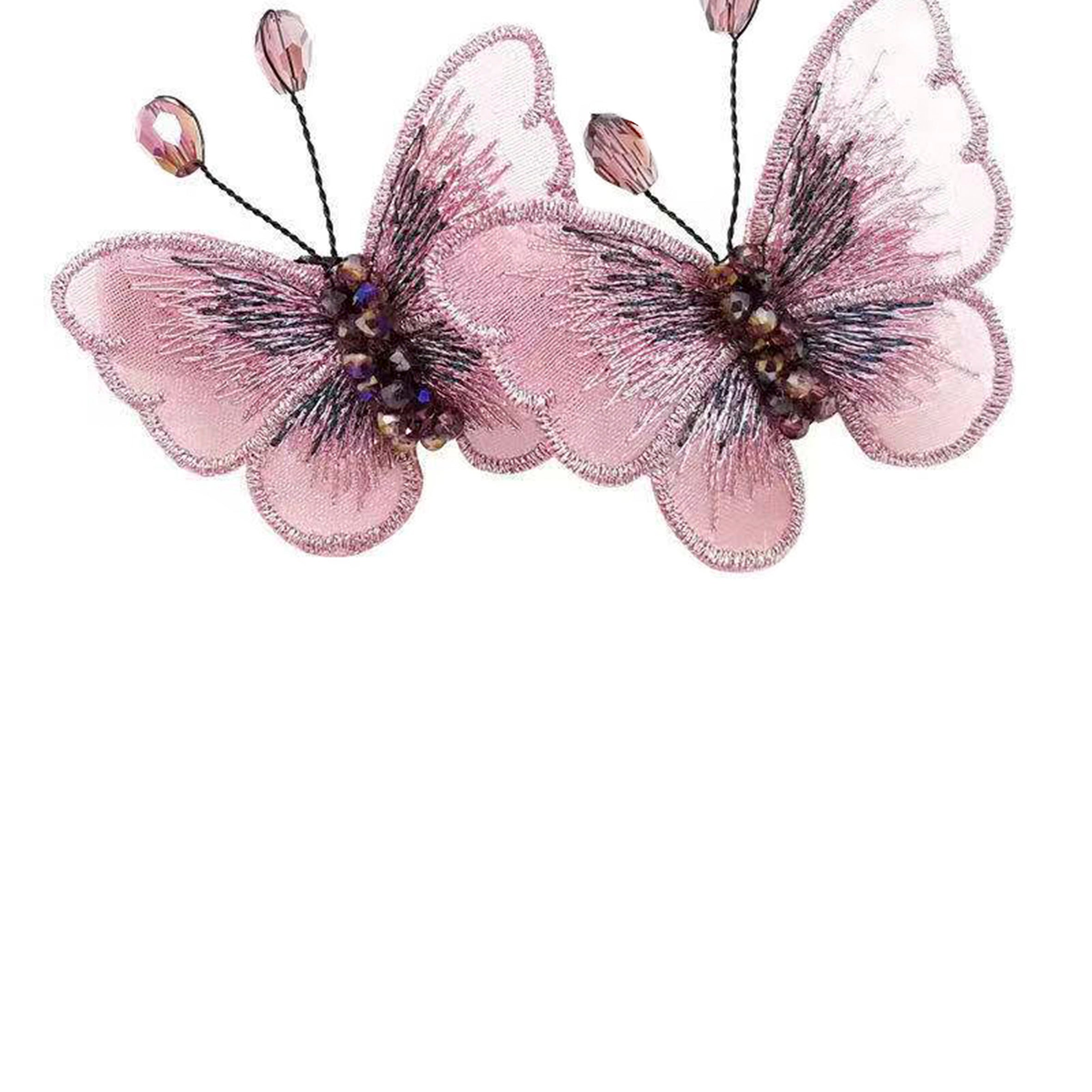 Butterflys Lace Hair Clip L2689