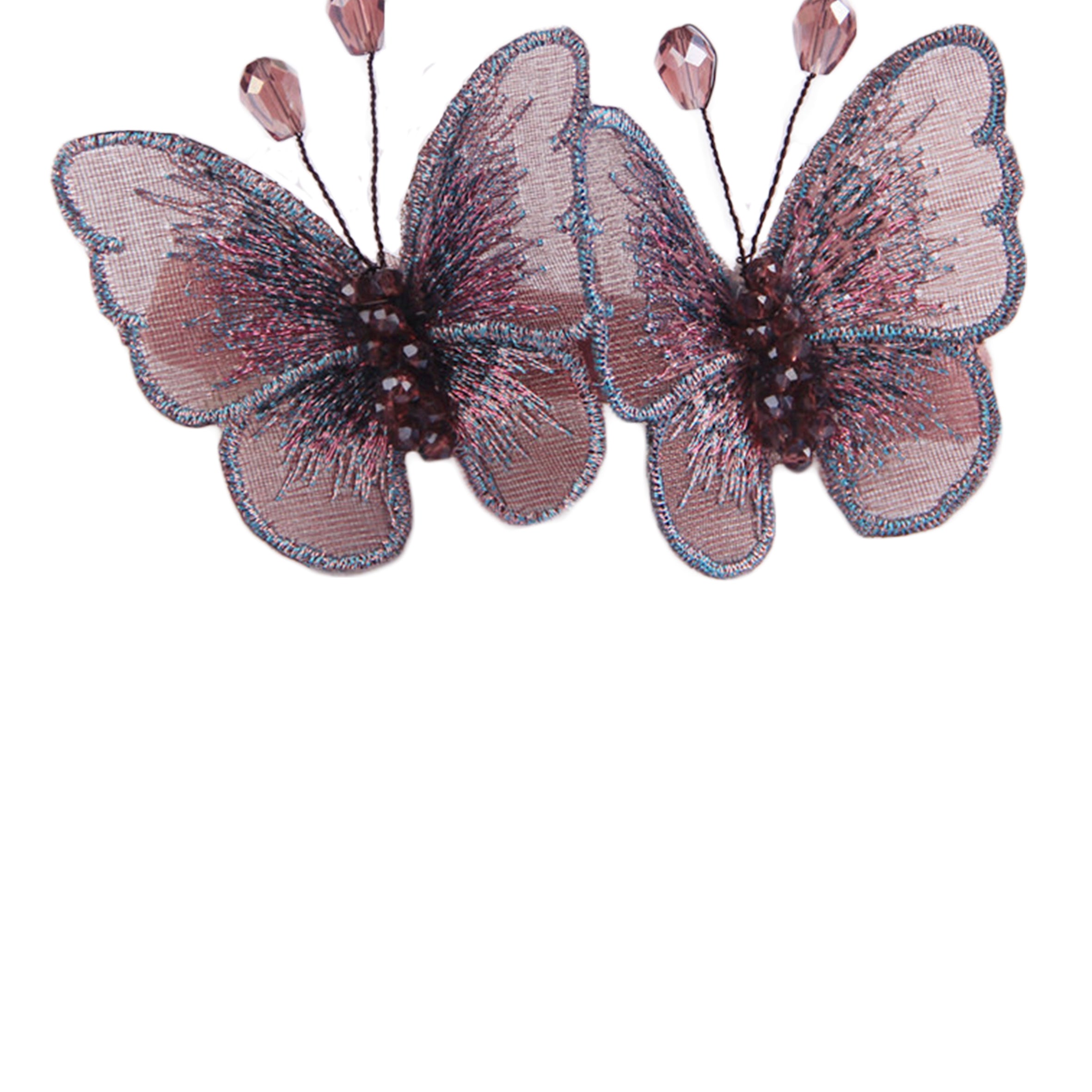 Butterflys Lace Hair Clip L2689