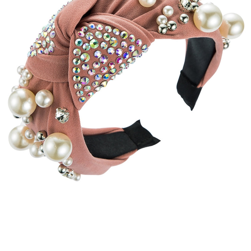 Pearl Fabric Headband L2736