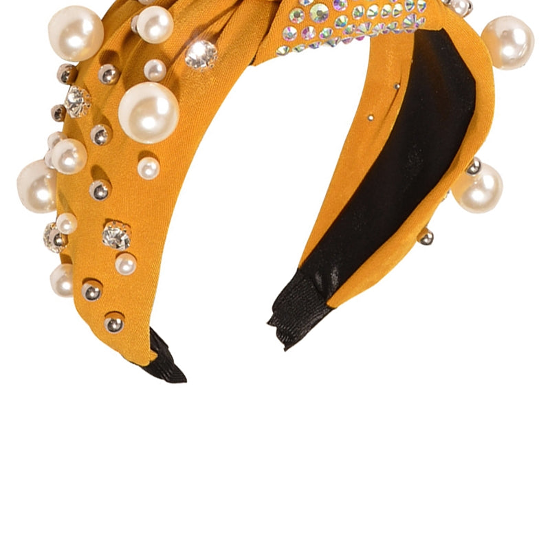 Pearl Fabric Headband L2736