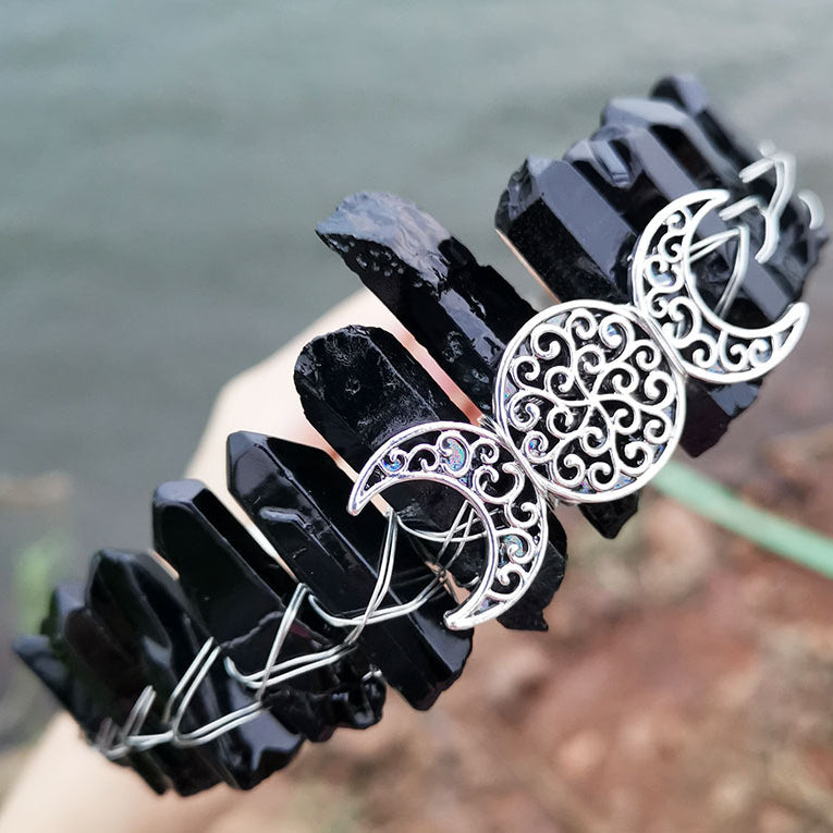 Moon Crystal Headband L2829