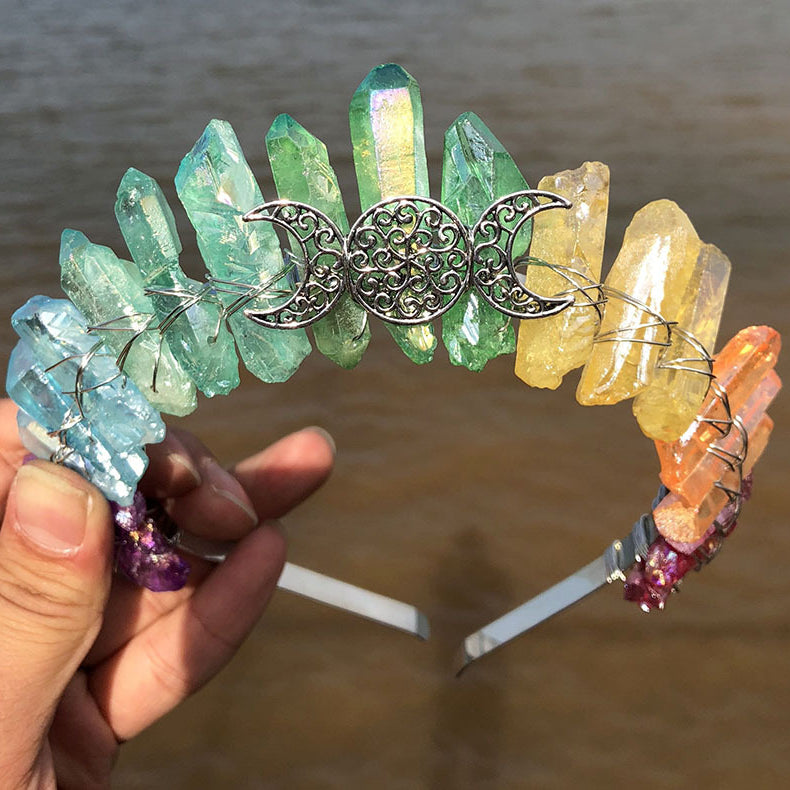 Moon Crystal Headband L2830