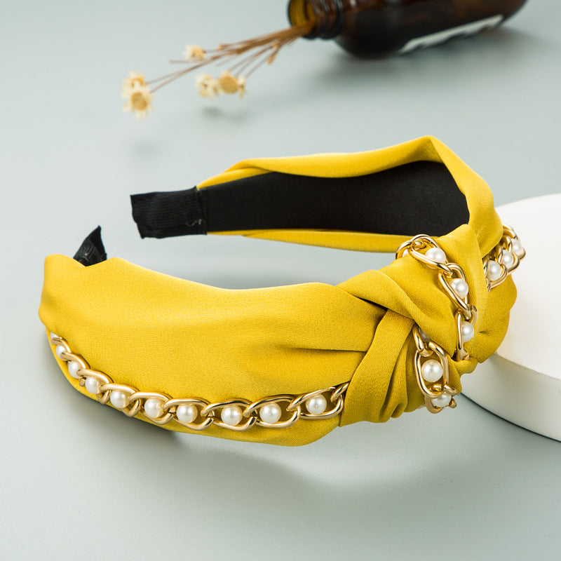 Pearl Chains Headband L2840