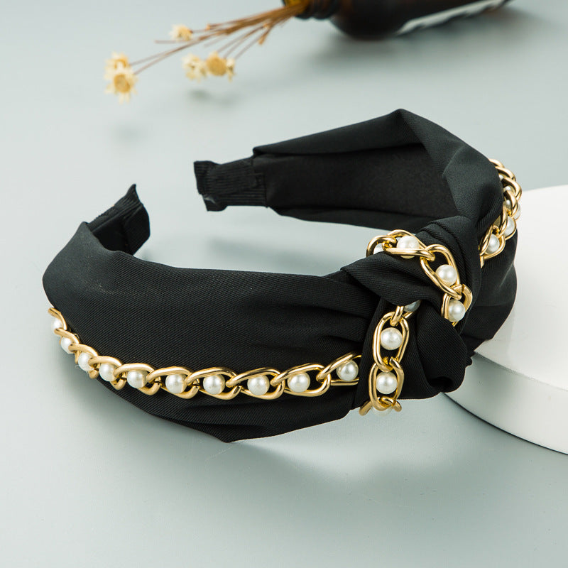 Pearl Chains Headband L2840