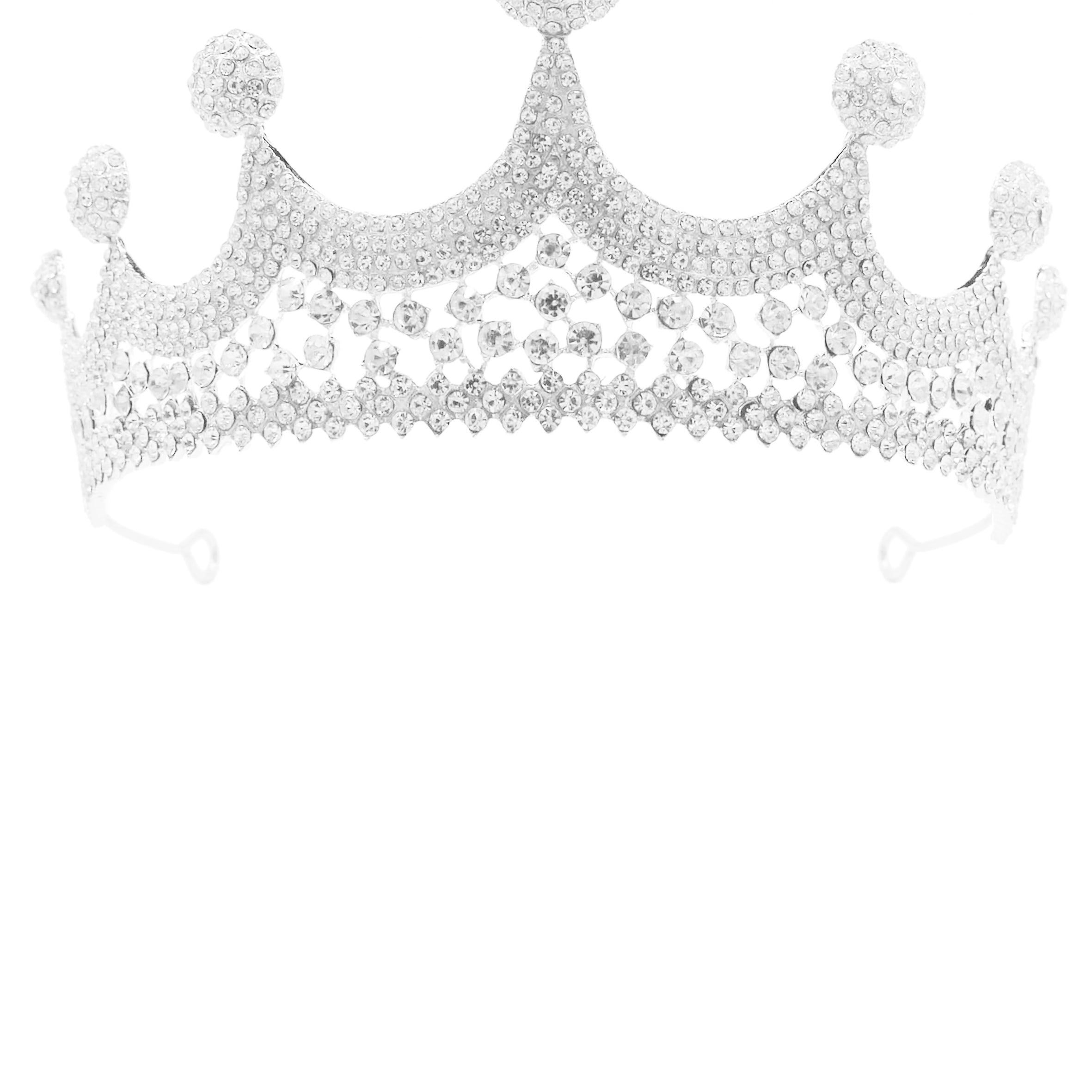 Crown Rhinestone Bride Headband L2885