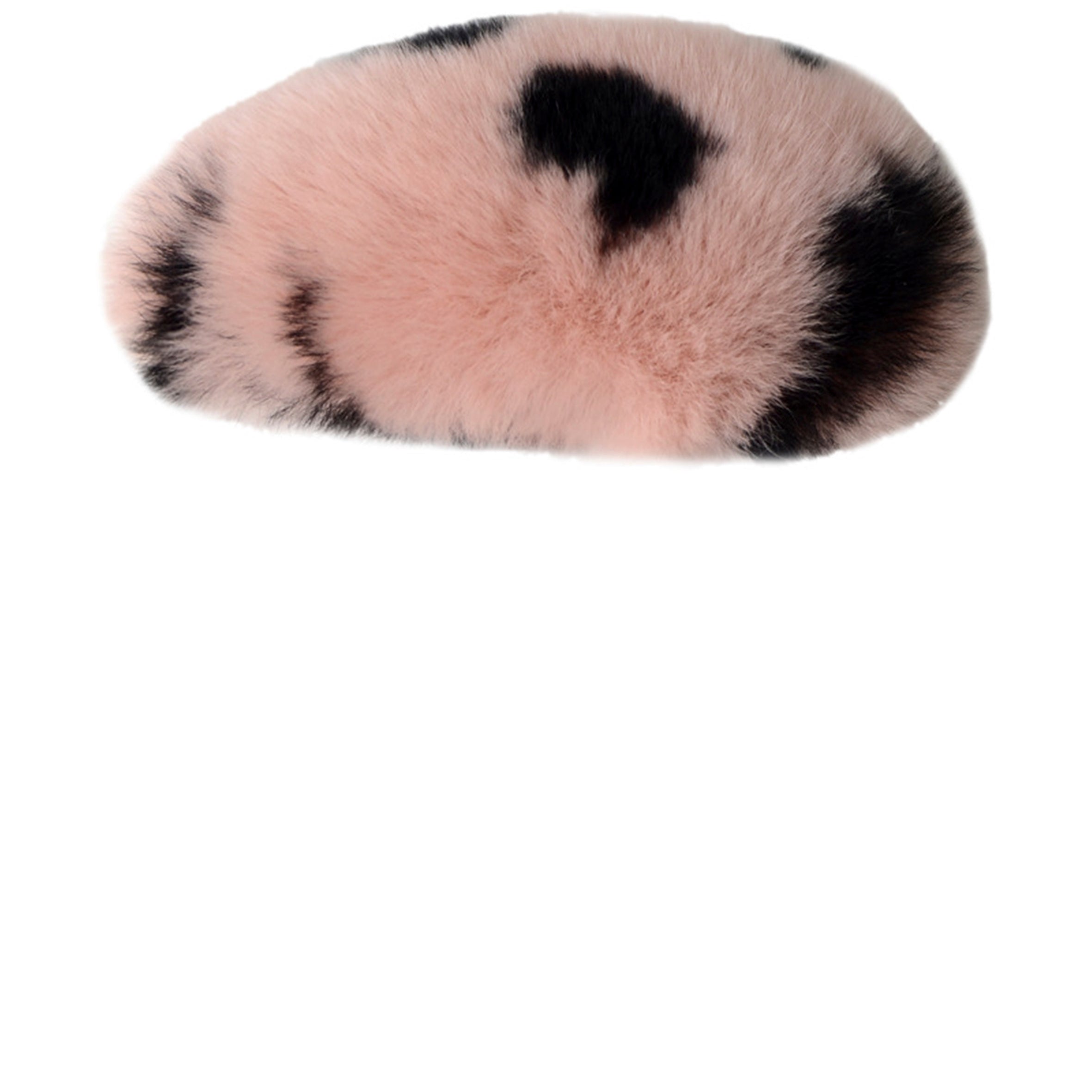Pinza para el pelo de peluche de piel de conejo Rex L3136