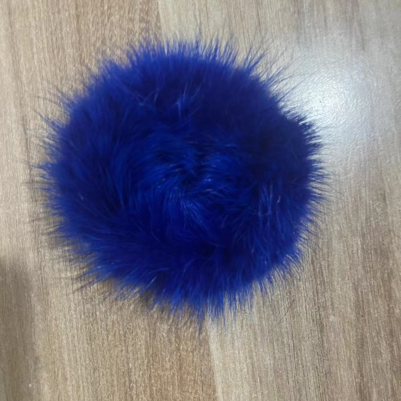 Mink Fur Plush Hair Scrunchies L3137