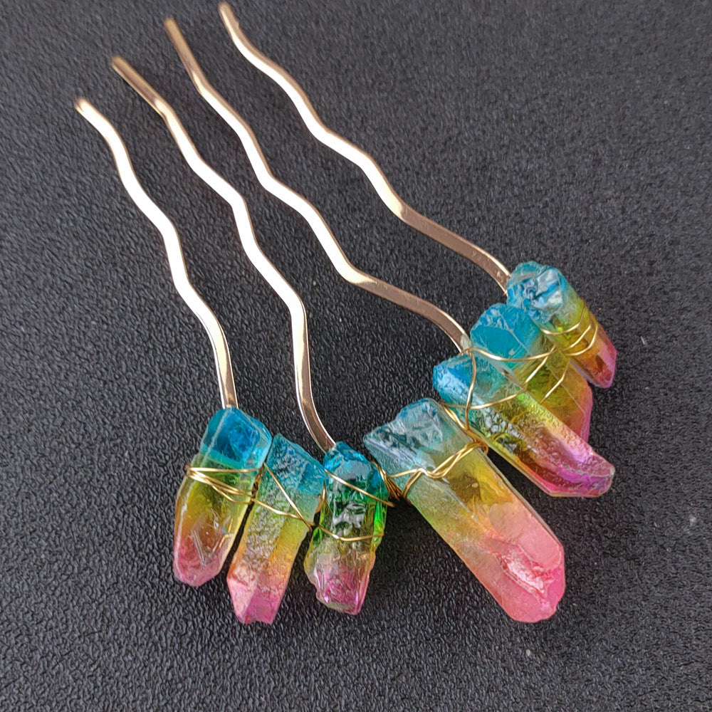 Quartz Column Hairpin L3189