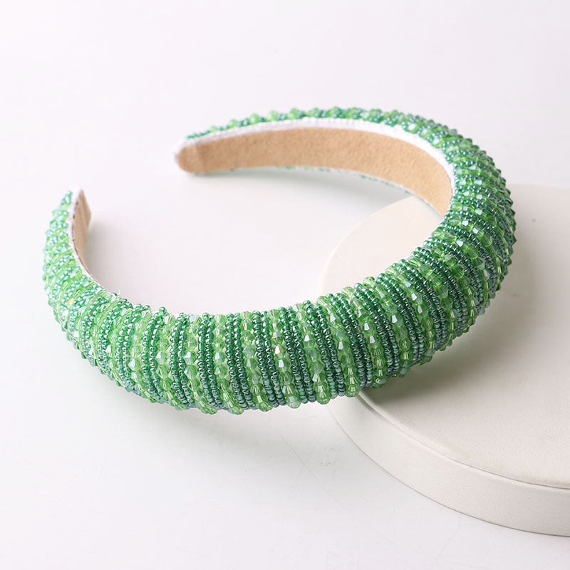 Crystal Beaded Headband L3254