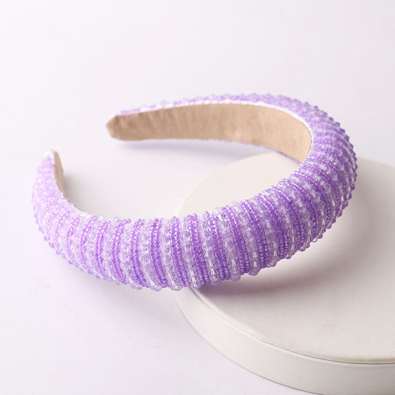 Crystal Beaded Headband L3254