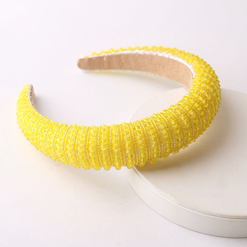 Crystal Beaded Headband L3254