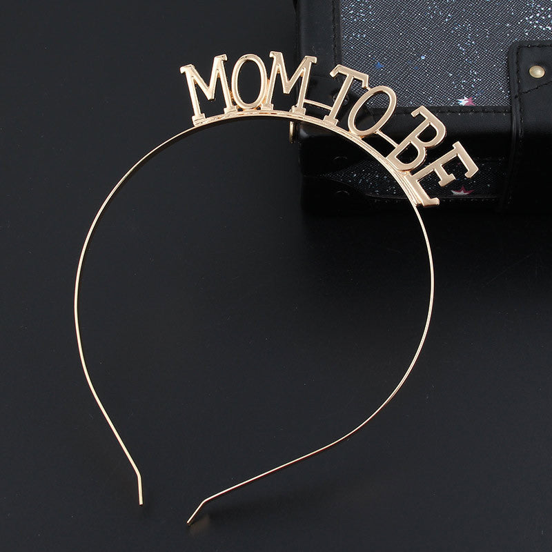 MOM TO BE Alloy Headband L3337