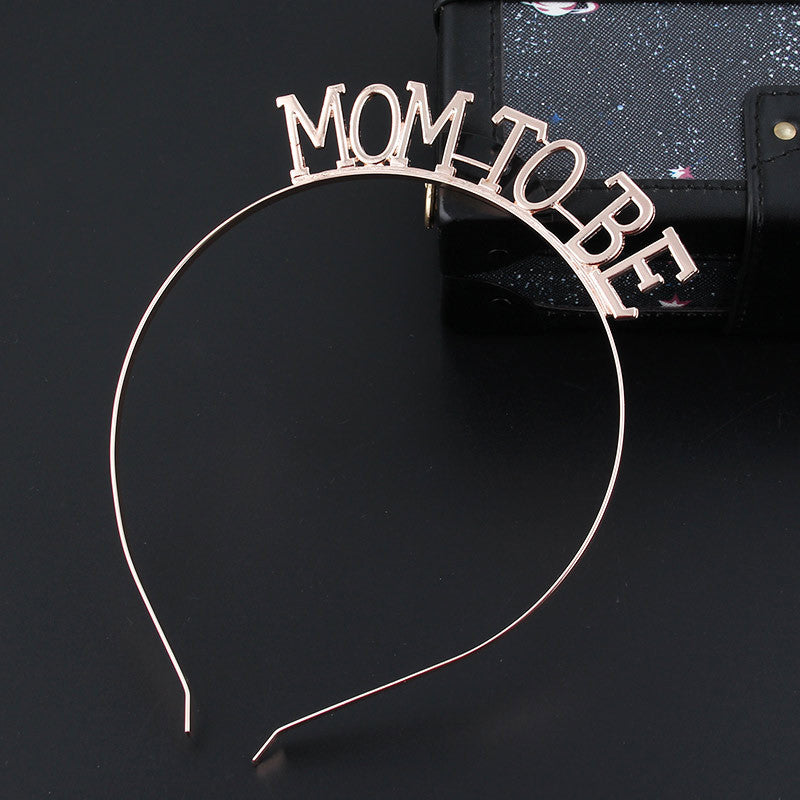 MOM TO BE Alloy Headband L3337