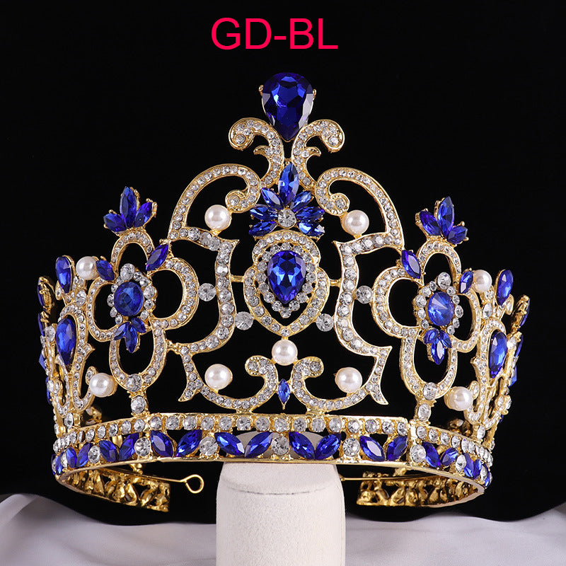 Rhinestone Crown Headband L3352
