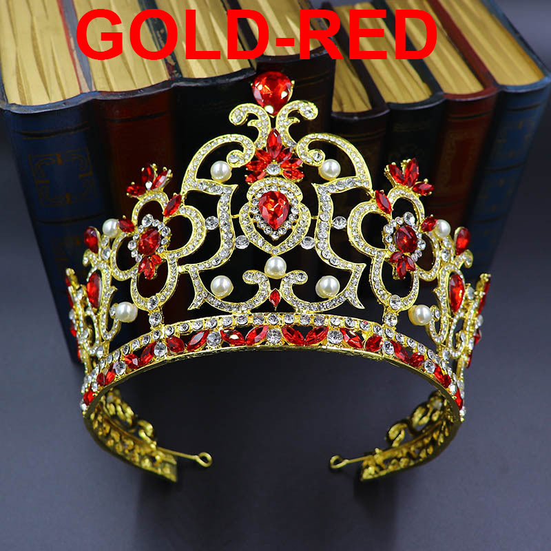 Rhinestone Crown Headband L3352