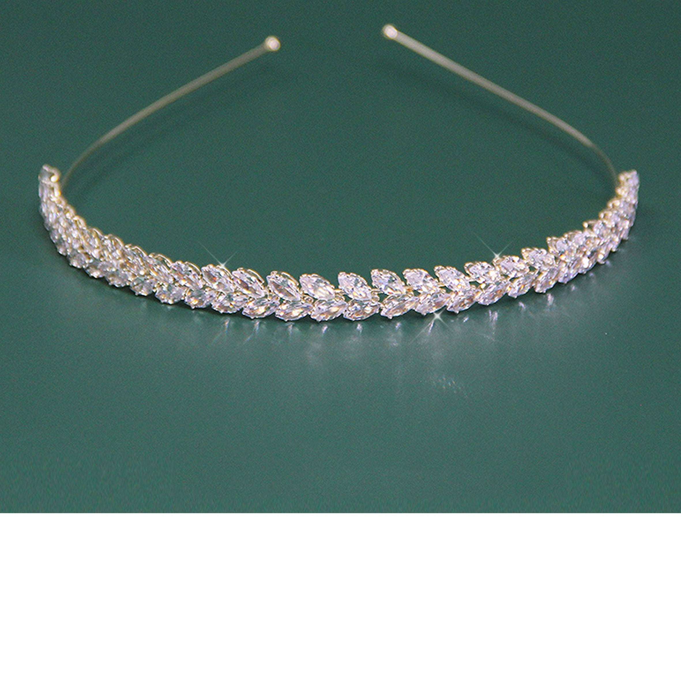 Ear Of Wheat Zircon Headband L3402