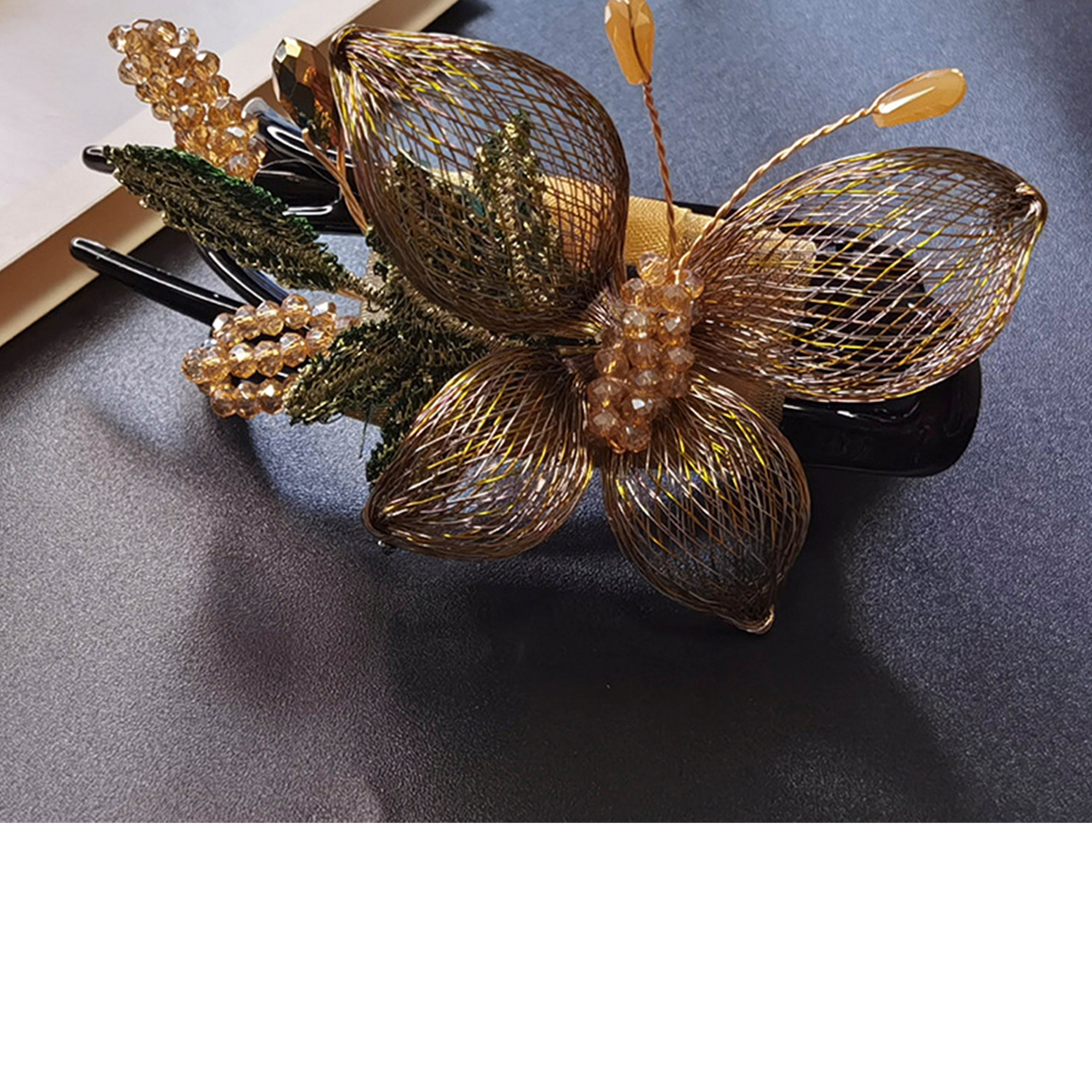 Butterfly copper Wire Hair Clip L3448